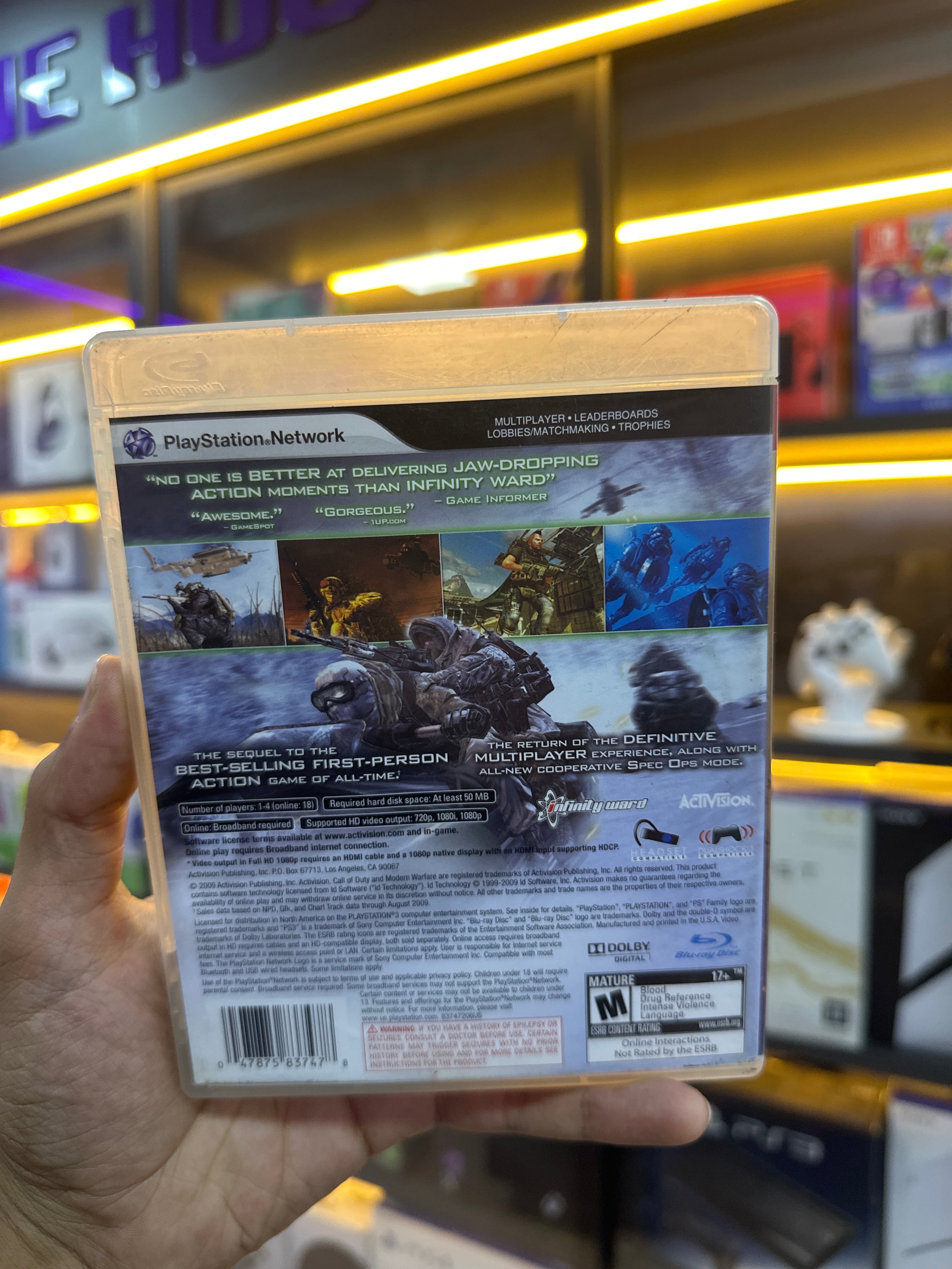 Jogo Call of Duty: Modern Warfare 2 - PS3 (Seminovo)