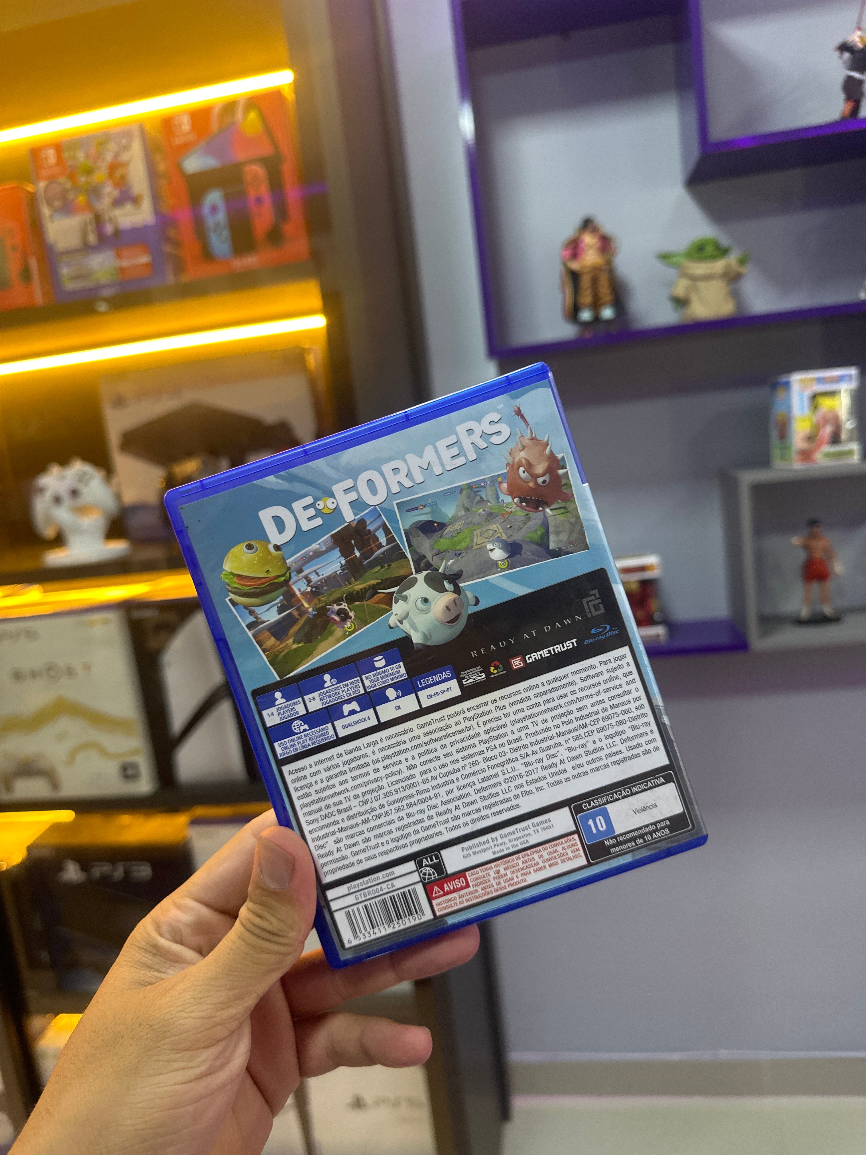 Jogo Deformers - PS4 (semi novo)