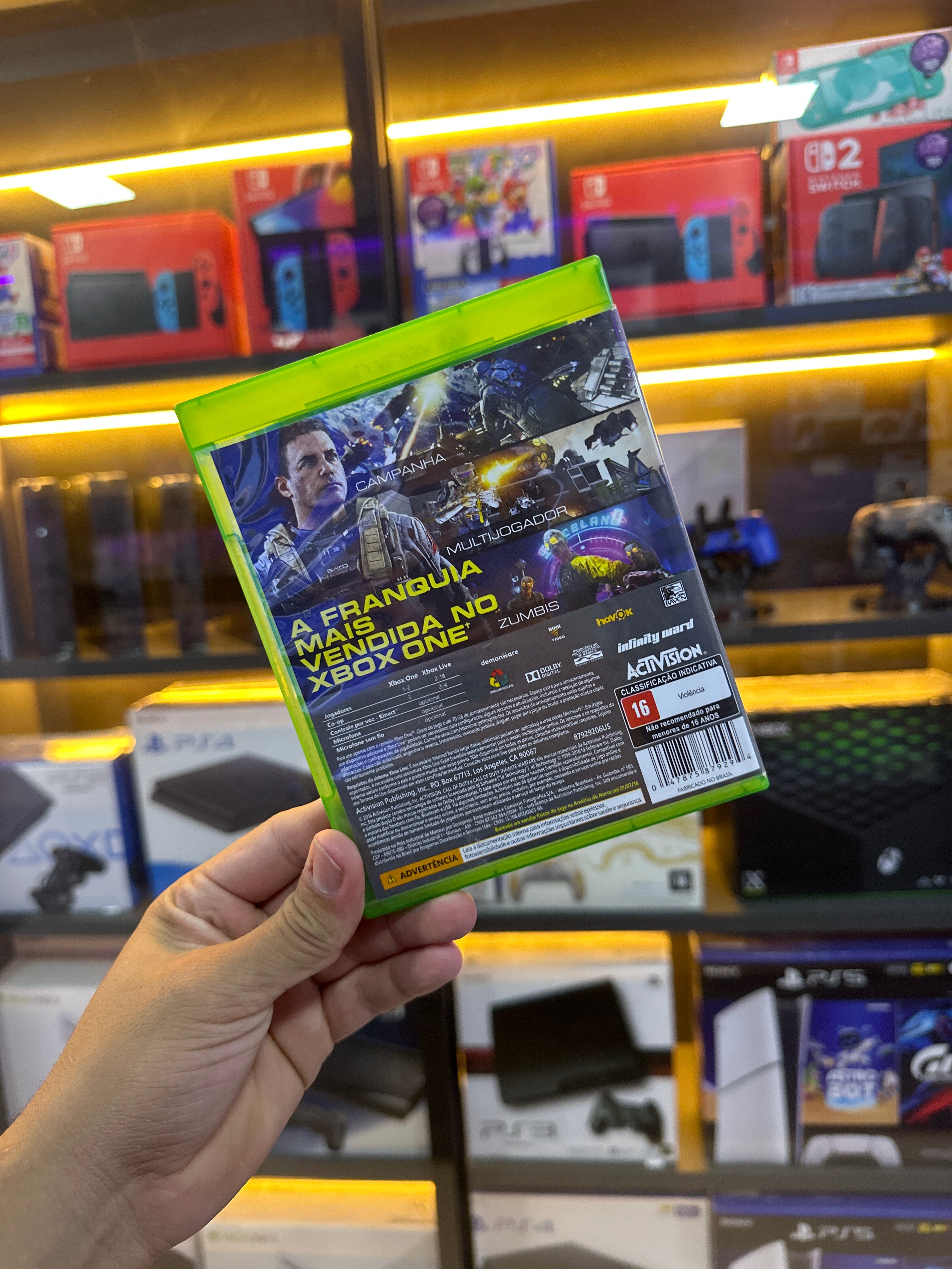 Call of Duty: Infinite Warfare xbox one(semi novo)