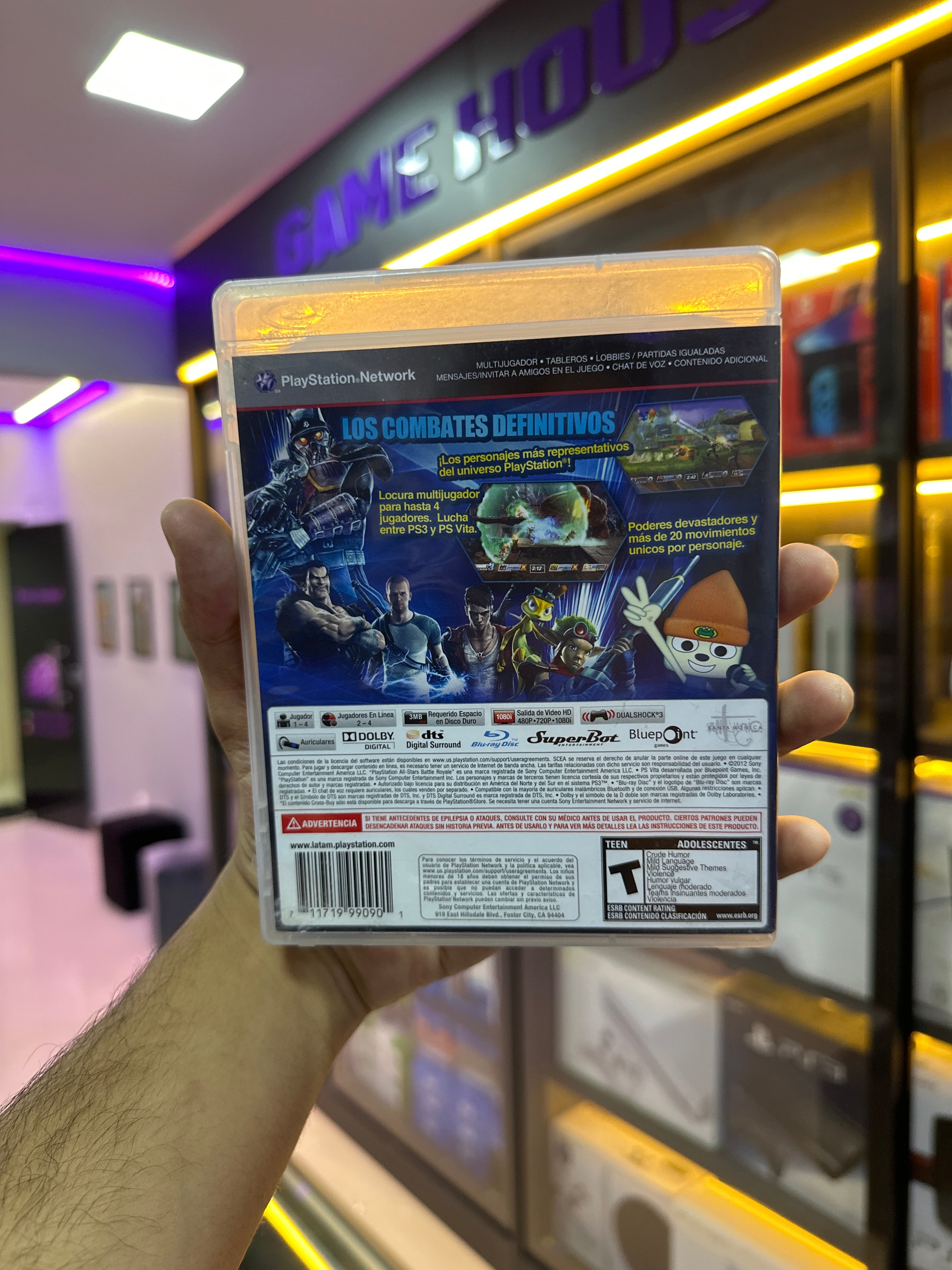 Jogo Playstation All Stars Battle Royale (seminovo)