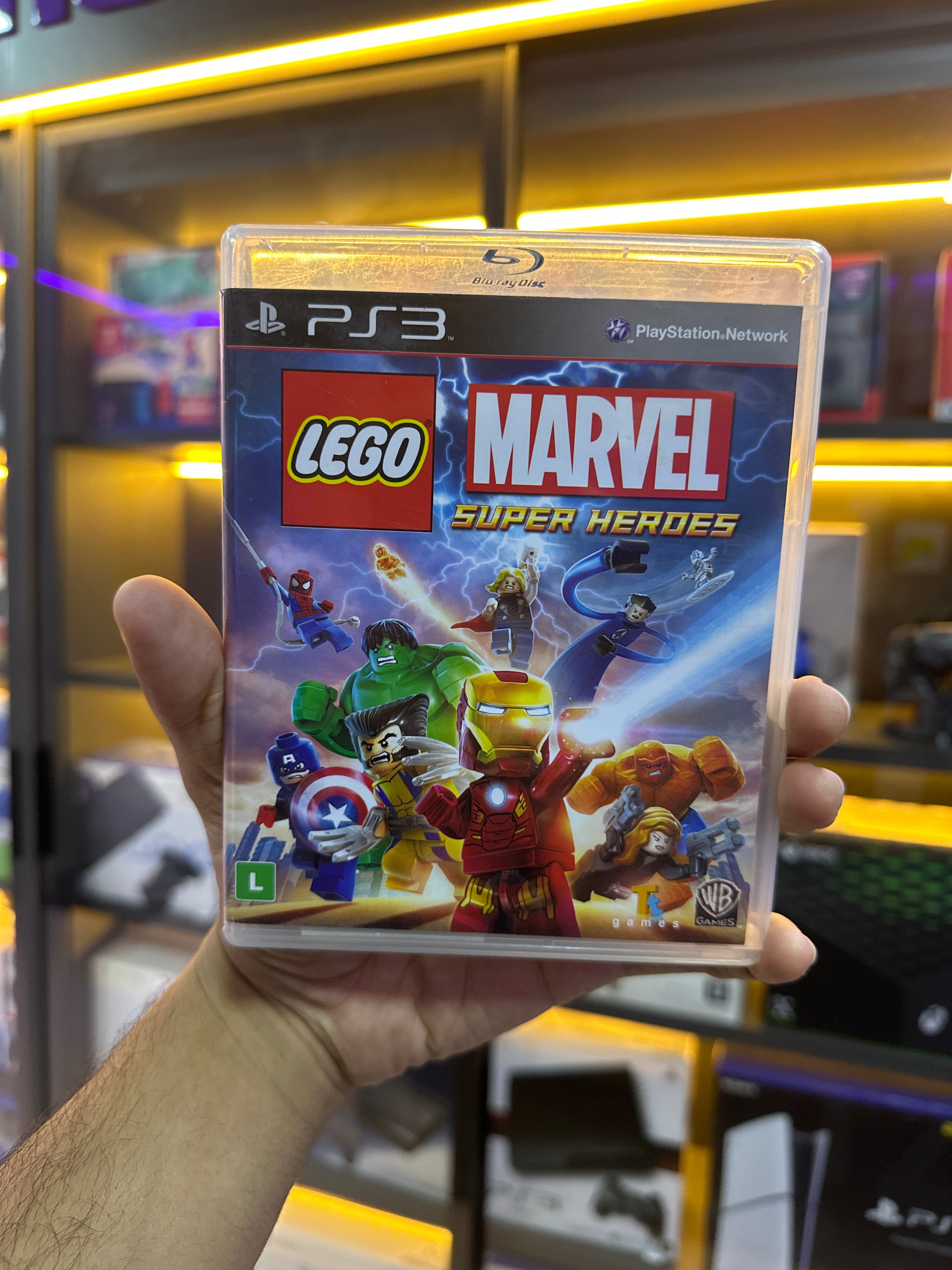 Ps3 Lego Marvel Super Heroes Físico (Seminovo)