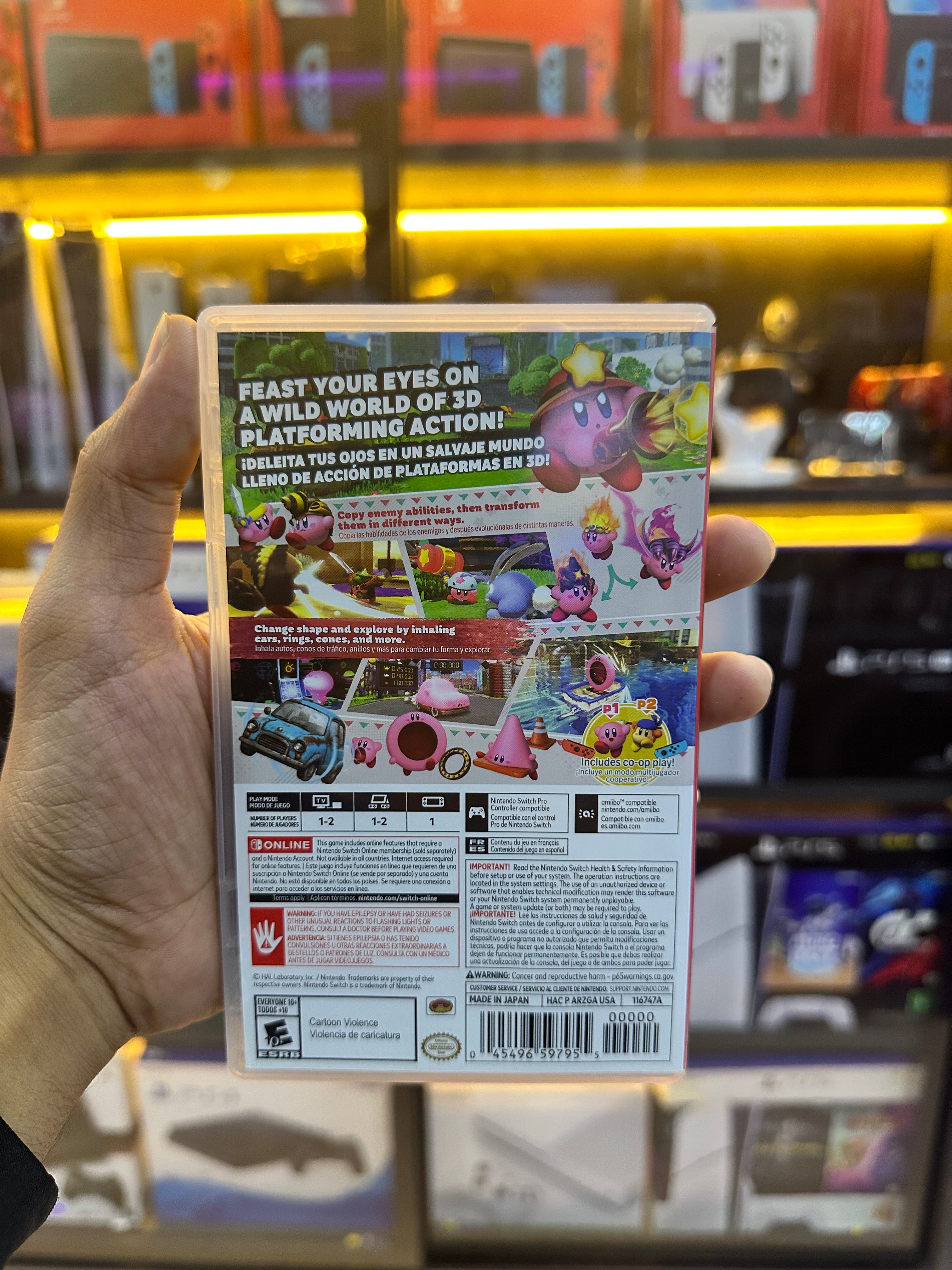 Kirby And The Forgotten Land - Nintendo Switch (seminovo)