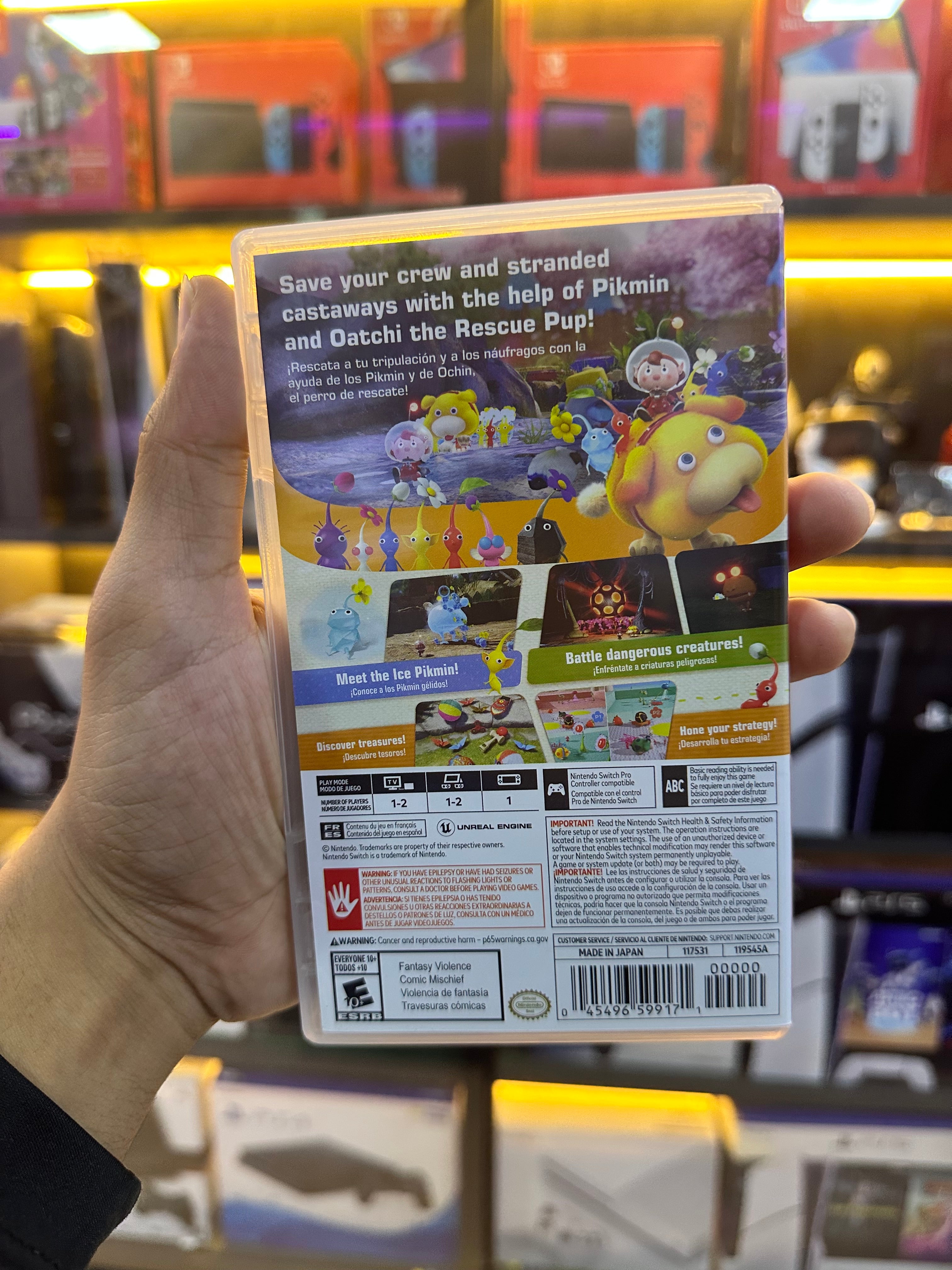 Pikmin 4 - Nintendo Switch (Seminovo)