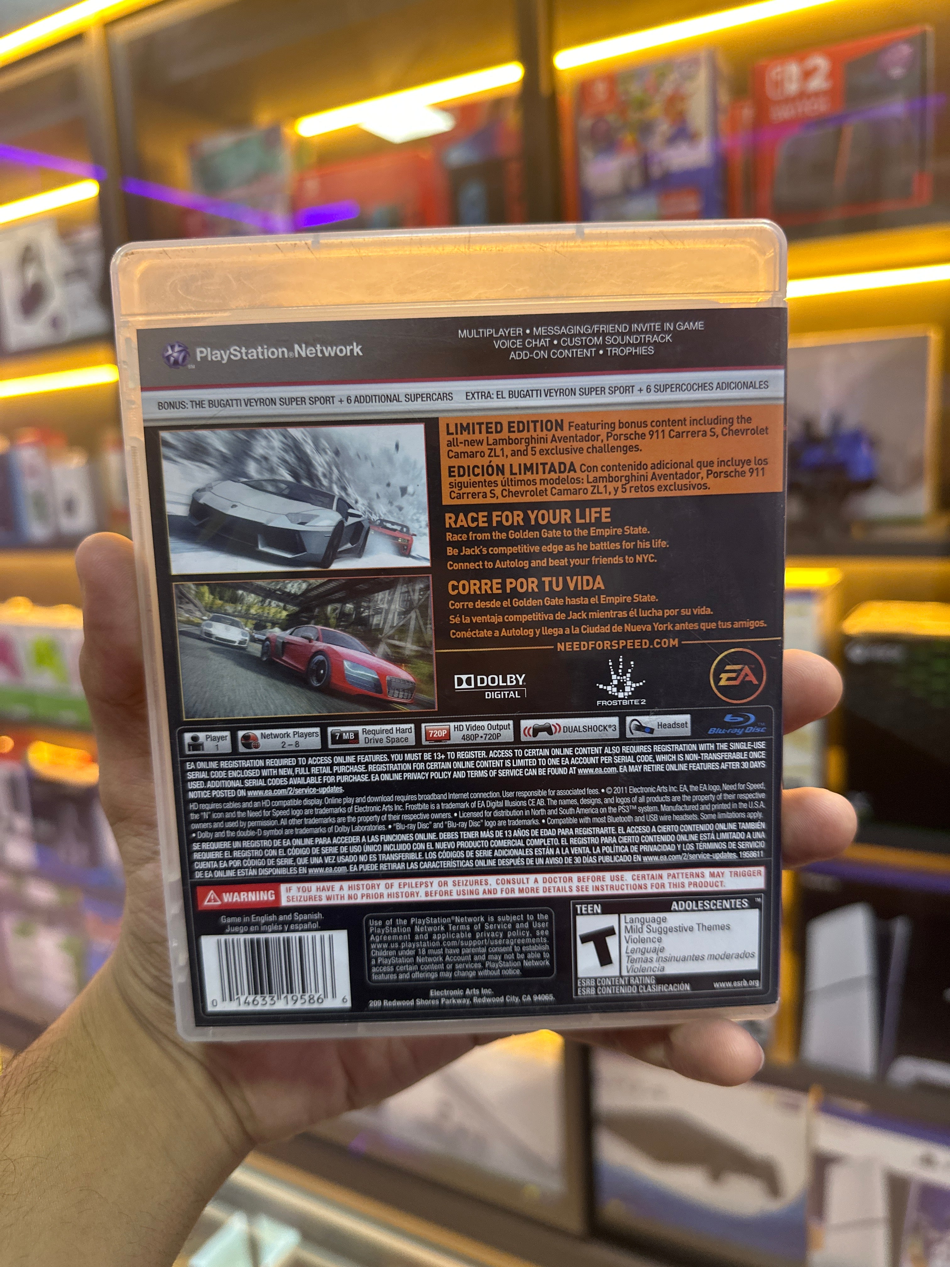 Need For Speed The Run Limited Edition - Ps3 Físico (Seminovo)