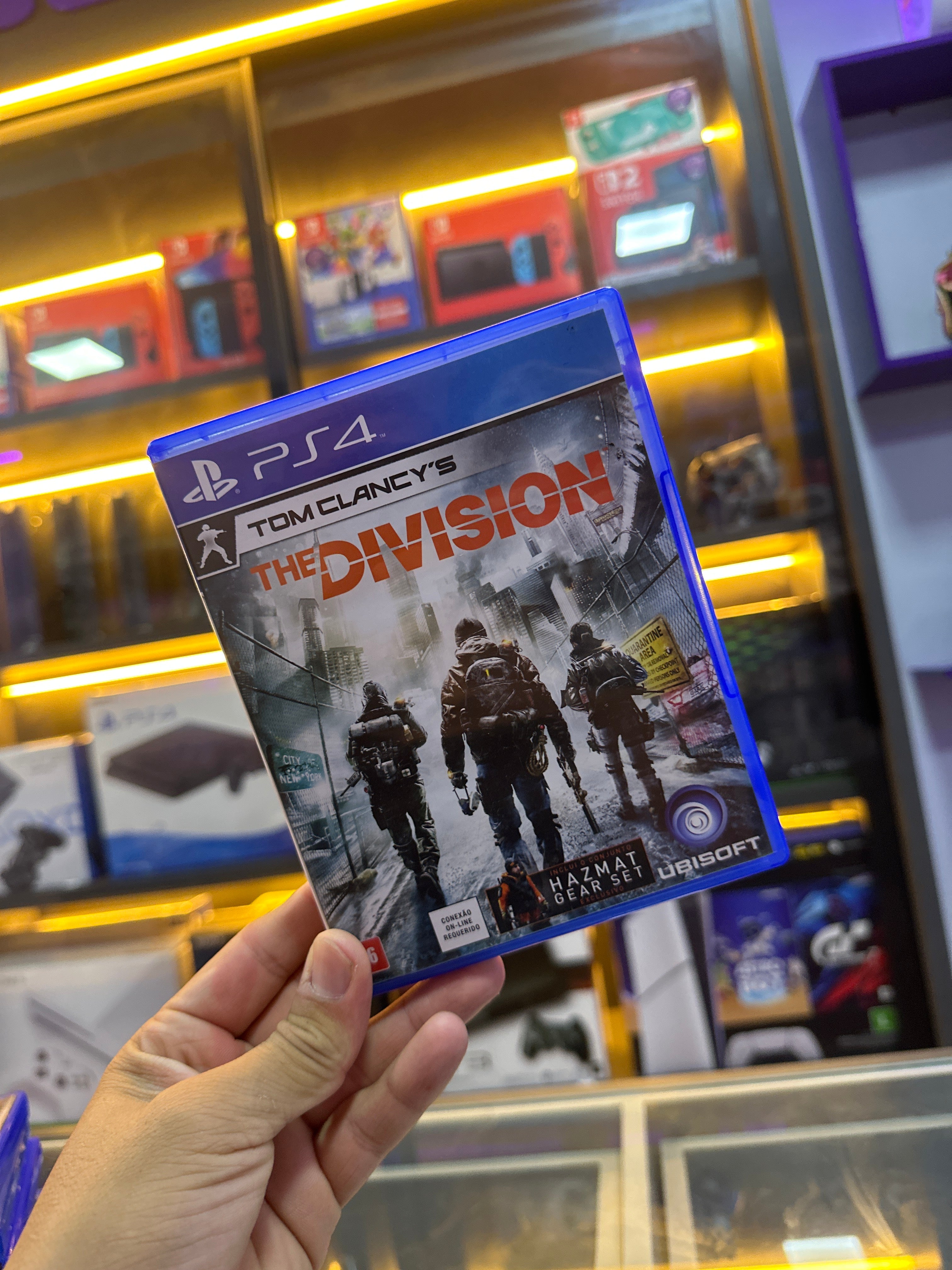 Tom Clancys The Division - Ps4 - Mídia Física - Pt - Br (semi novo)
