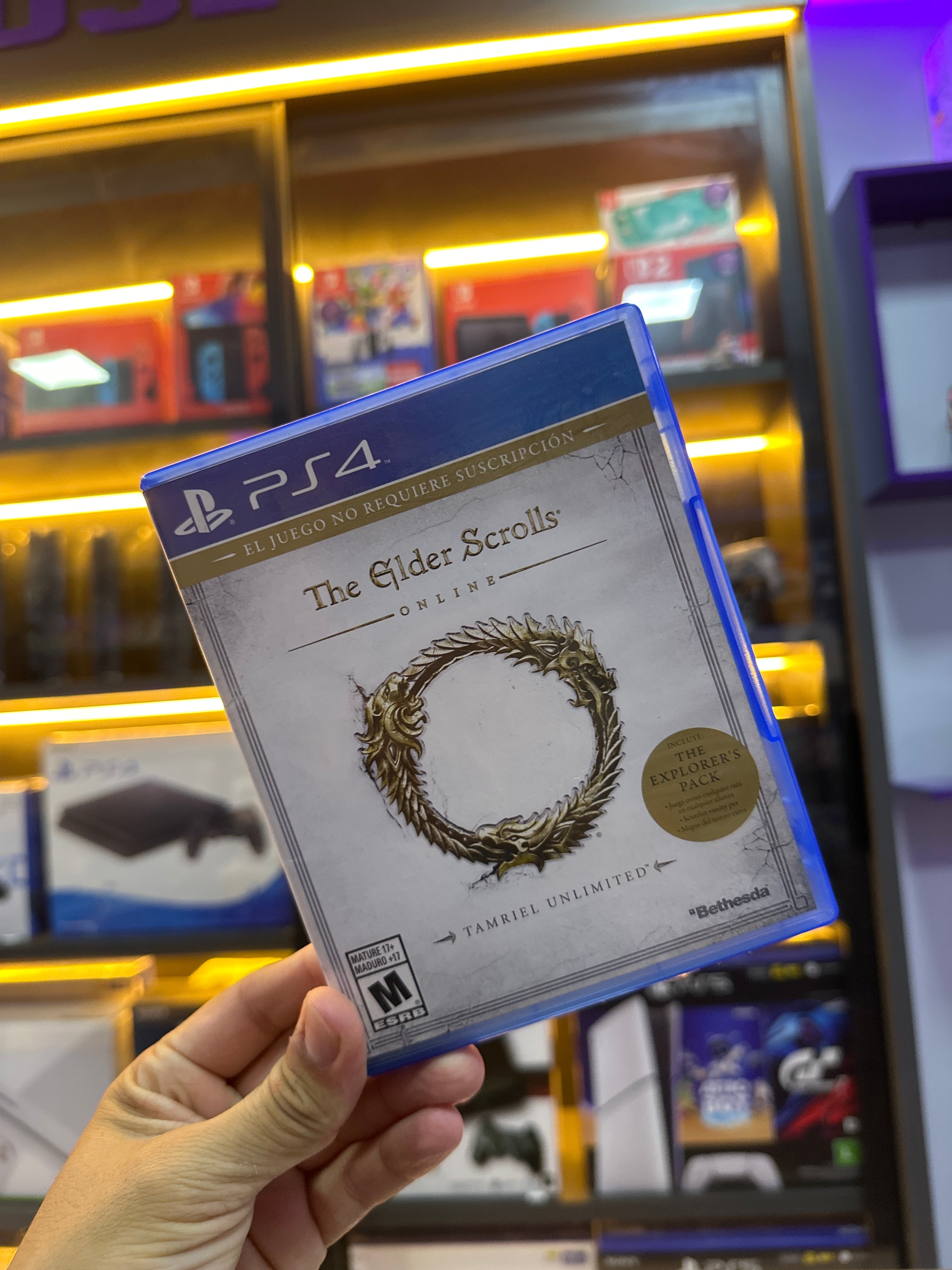 The Elder Scrolls Online Ps4 (seminovo)