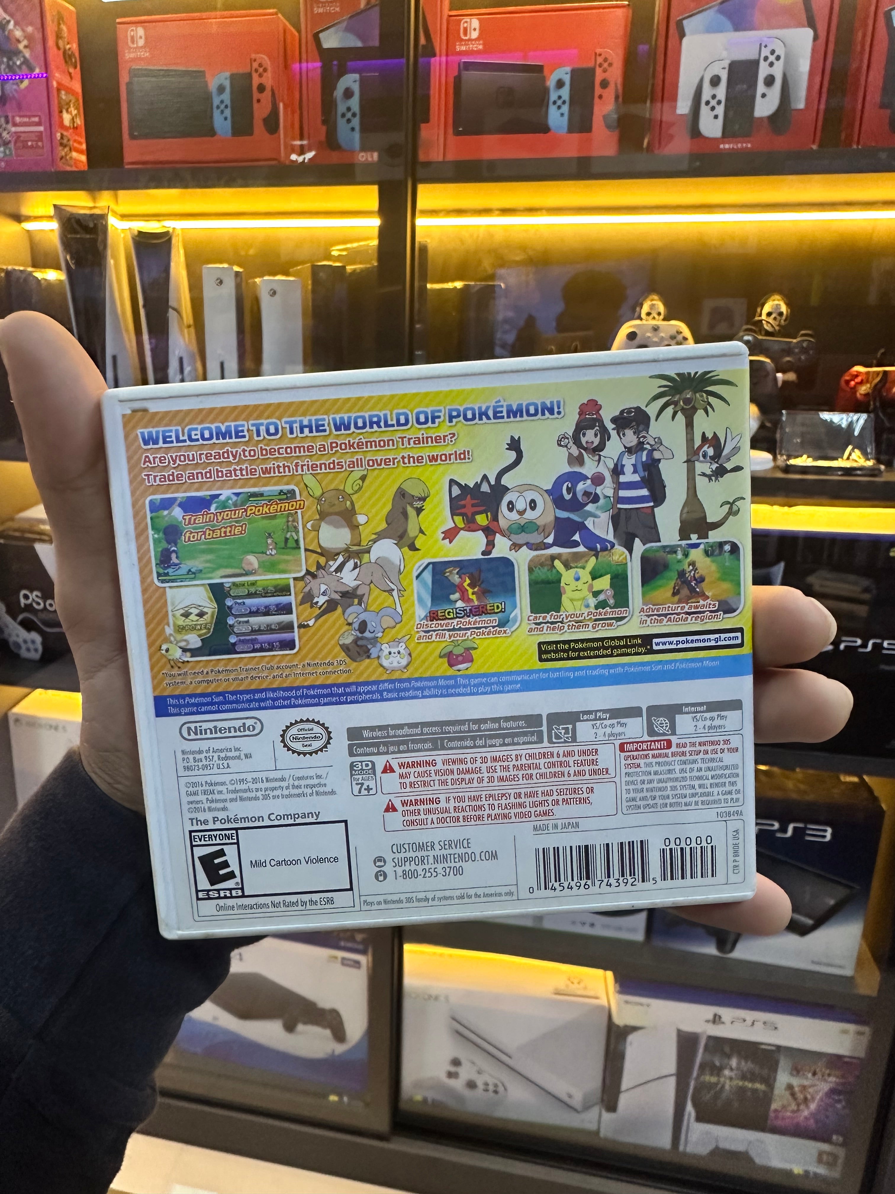 Pokemon Sun - Nintendo 3DS (seminovo)