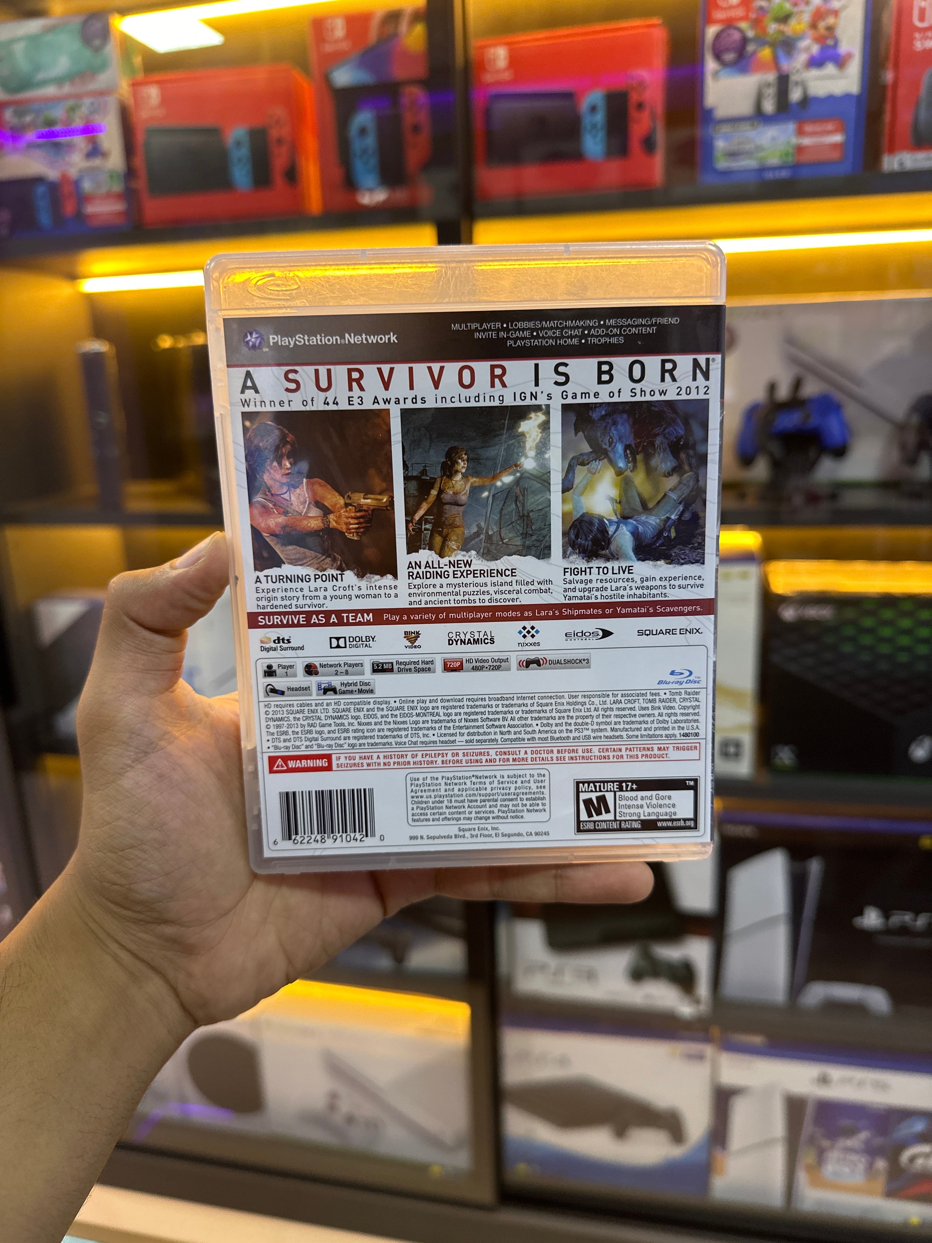 Tomb Raider - Ps3 Midia Fisica Original (Semi novo)