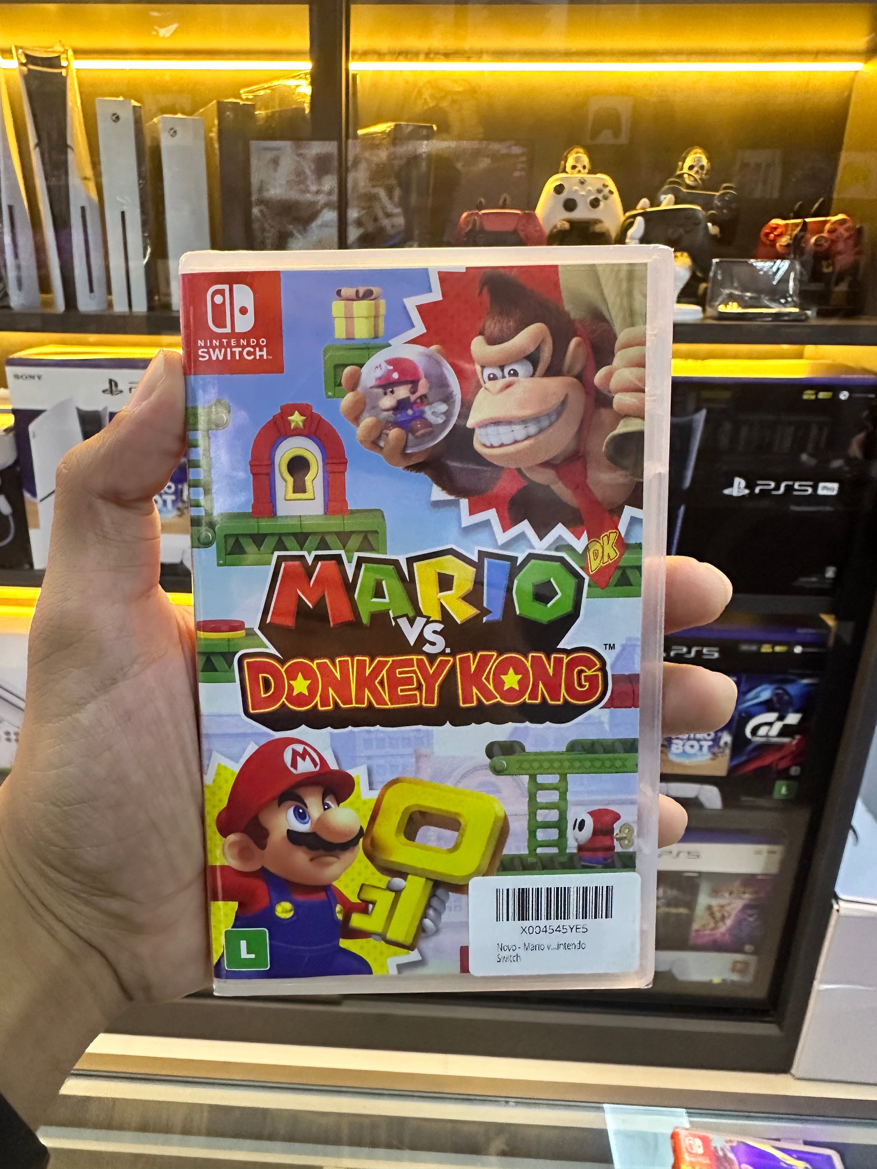 Nintendo, Jogo, Mario vs. Donkey Kong, Nintendo Switch (seminovo)
