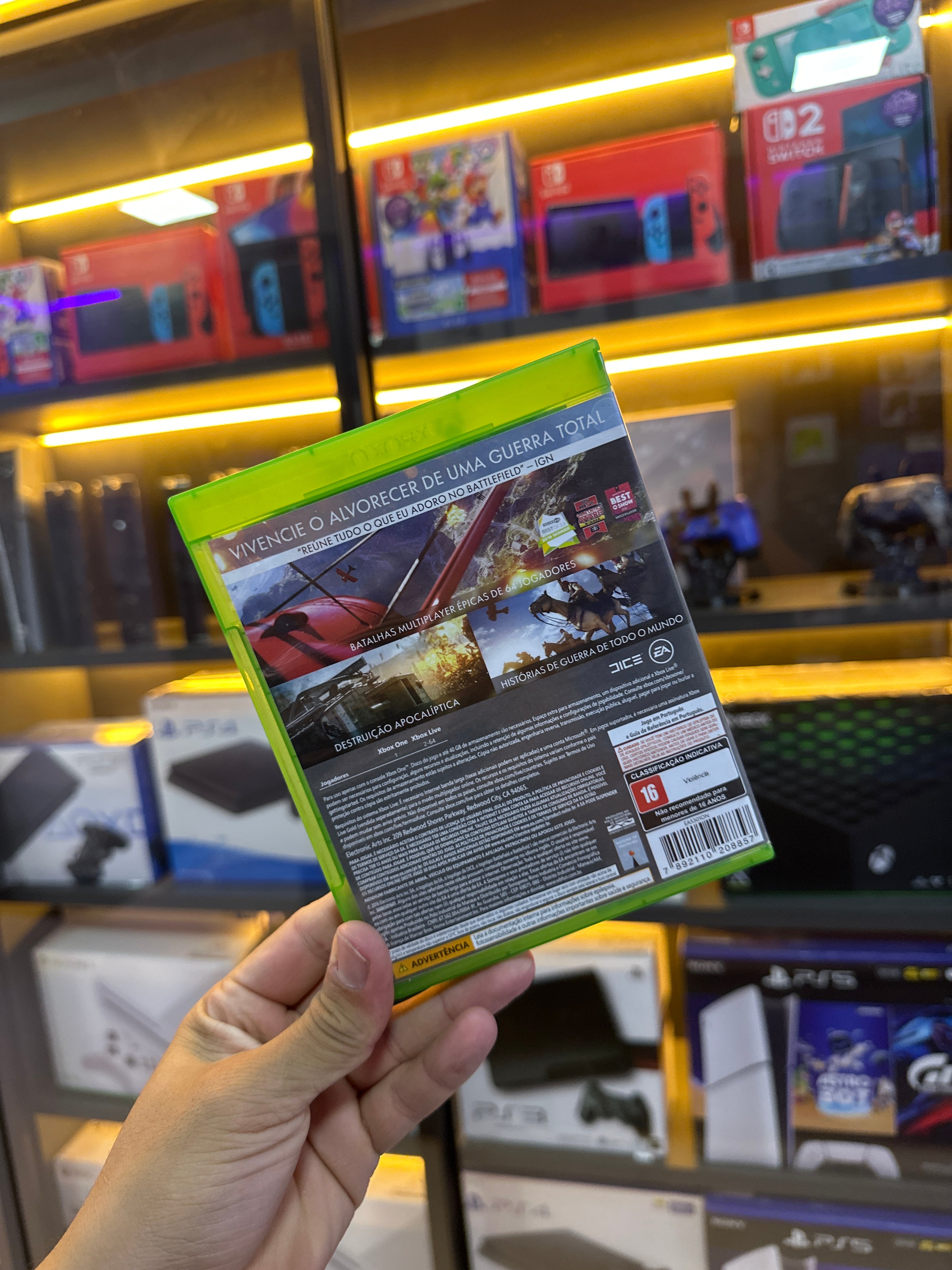 Jogo Xbox One Battlefield 1 (semi novo)