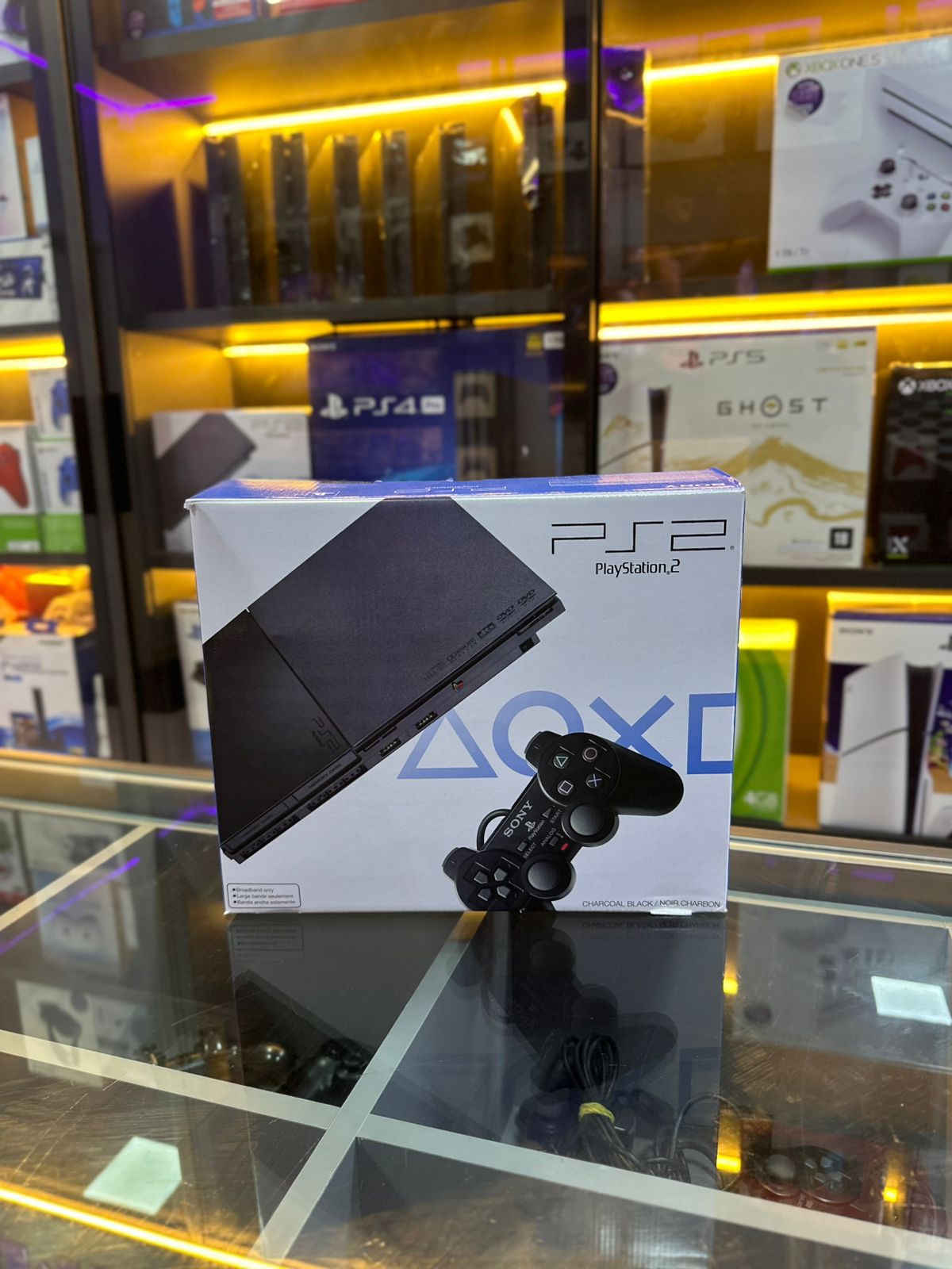 playstation 2 opl com hd com + de 100 jogos + 2 controles