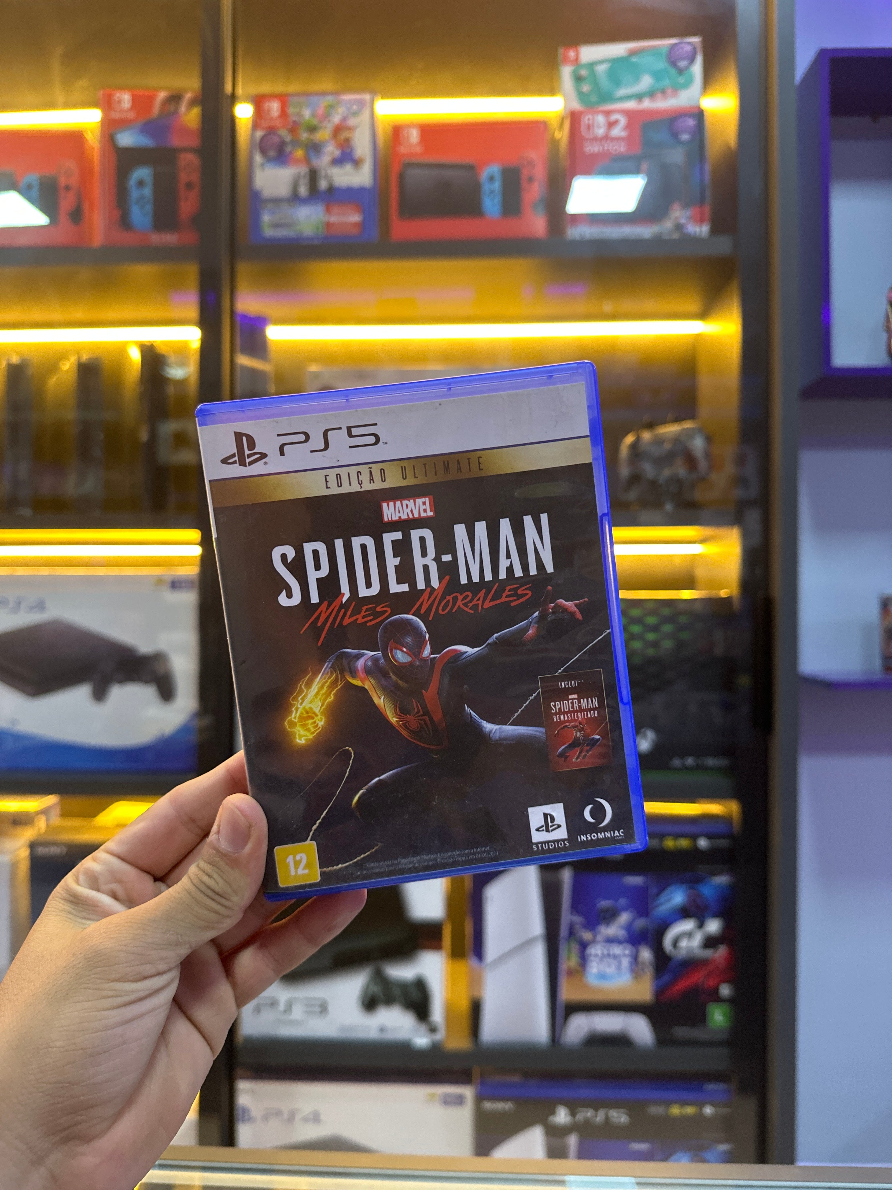 Jogo Spider Man Miles Morales, PS5 (semi novo)