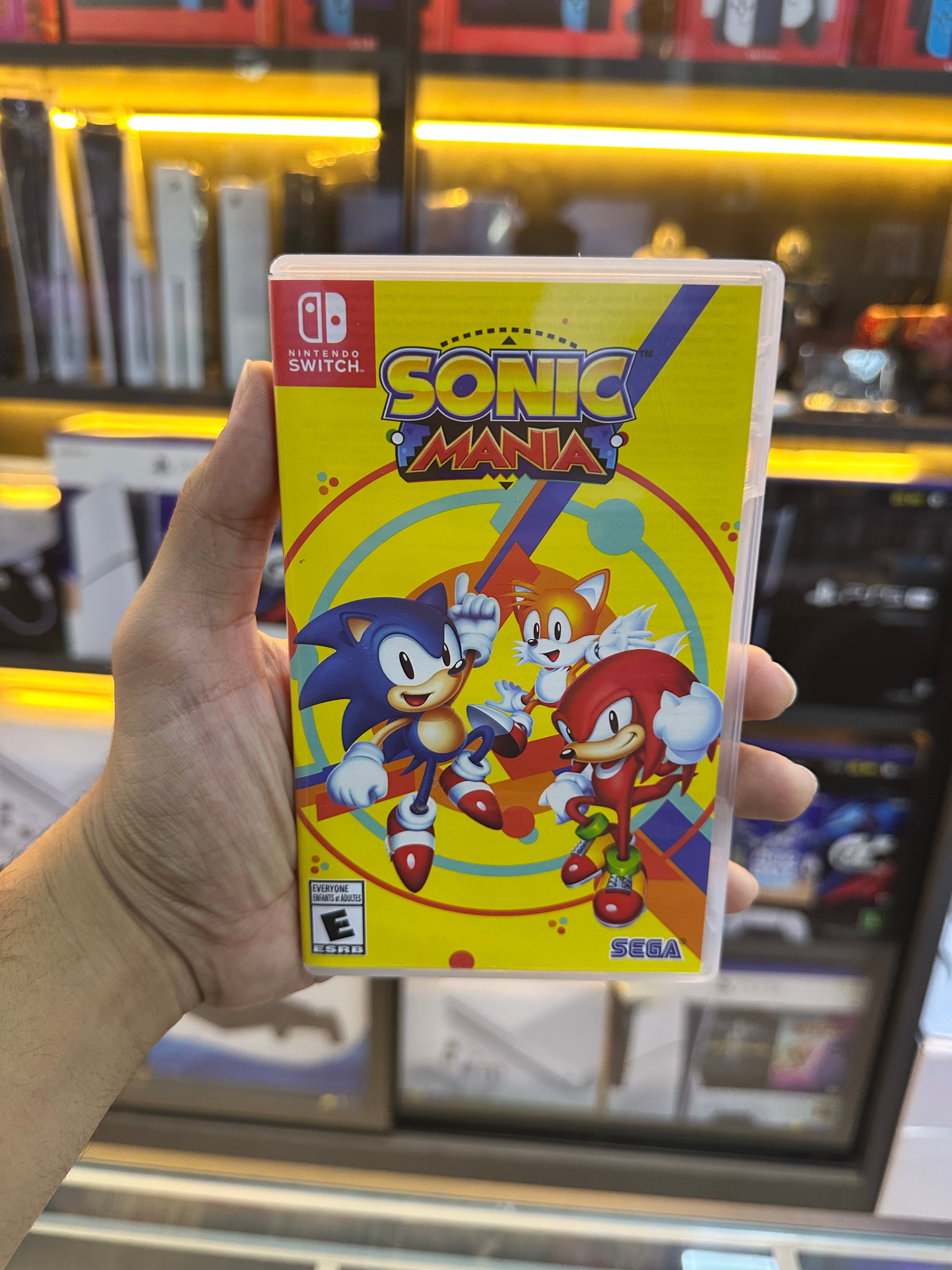 SONIC MANIA Nintendo Switch (seminovo)