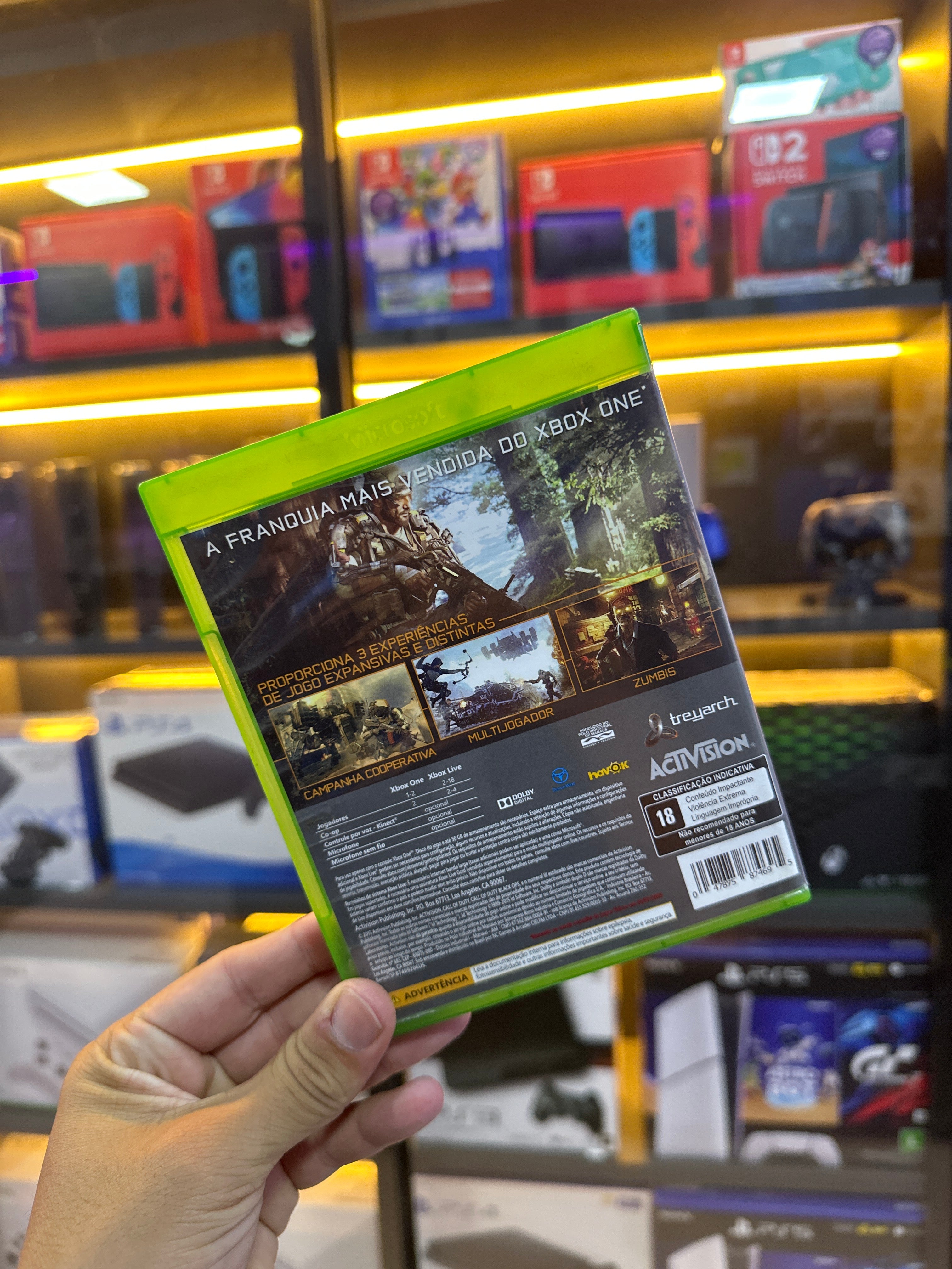 Call of Duty: Black Ops III Black Ops Standard Edition Activision Xbox One Físico (Semi novo)