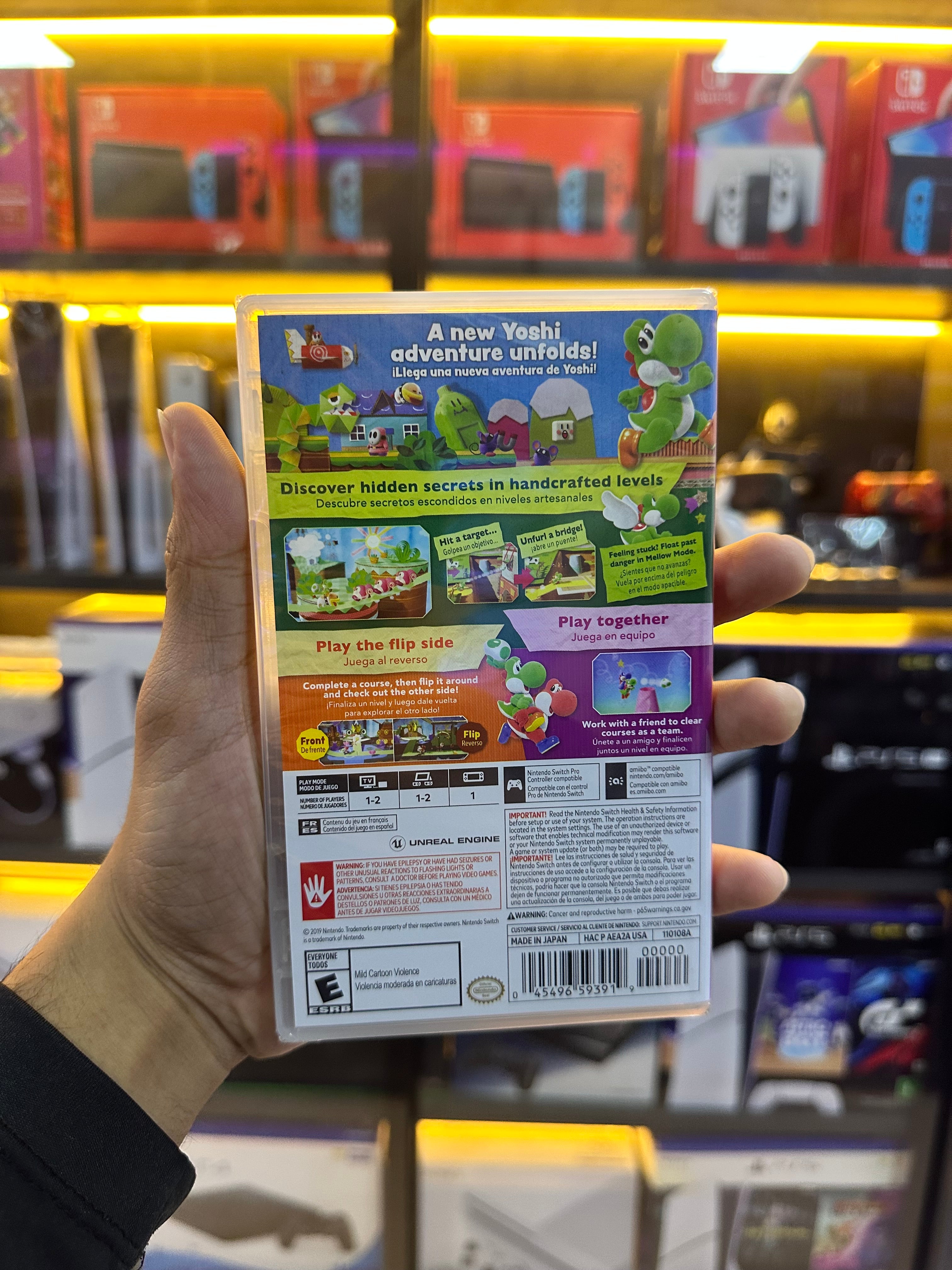 Yoshi's Crafted World - Nintendo Switch