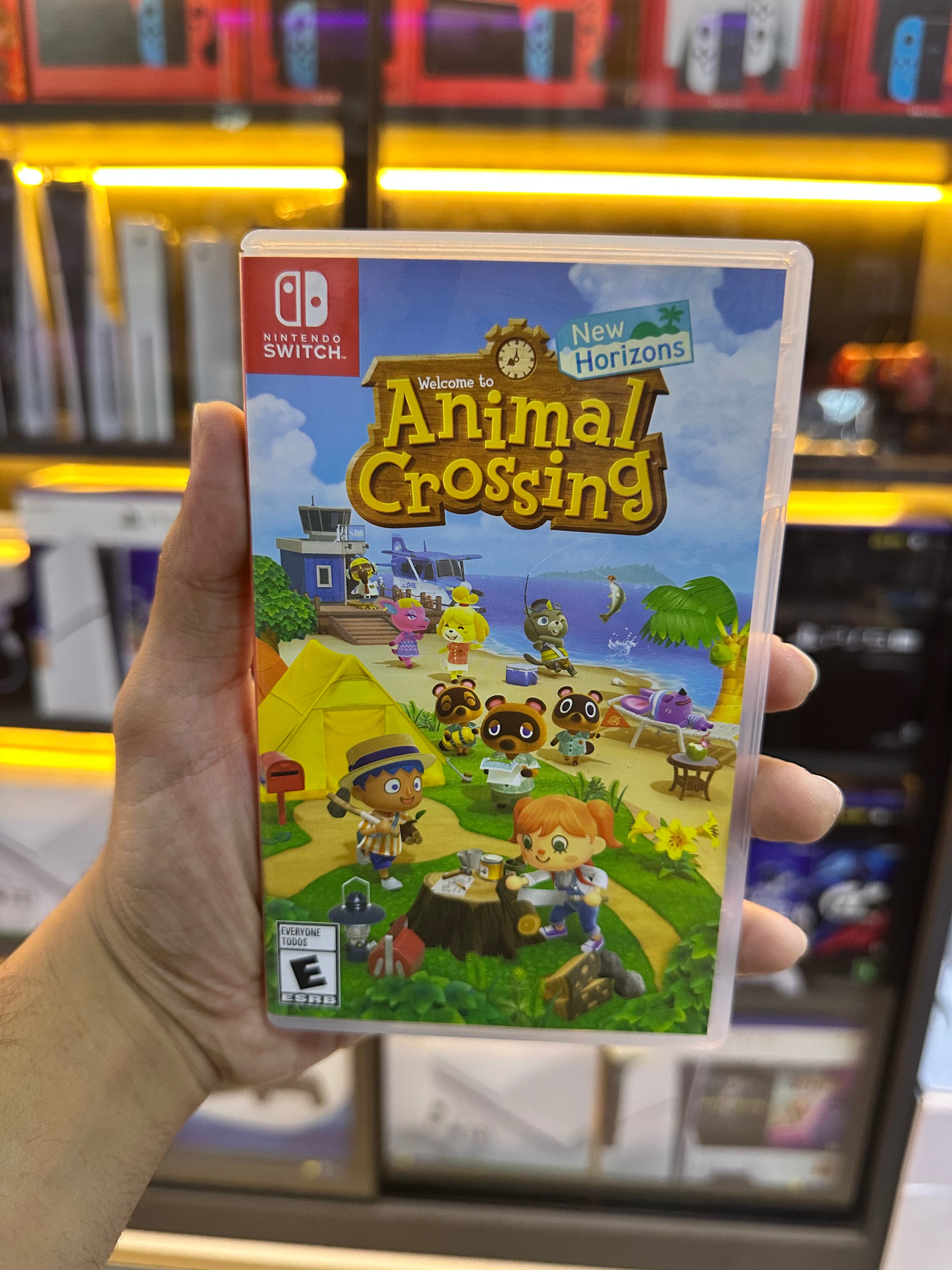 Jogo, Animal Crossing: New Horizons, Nintendo Switch (seminovo)