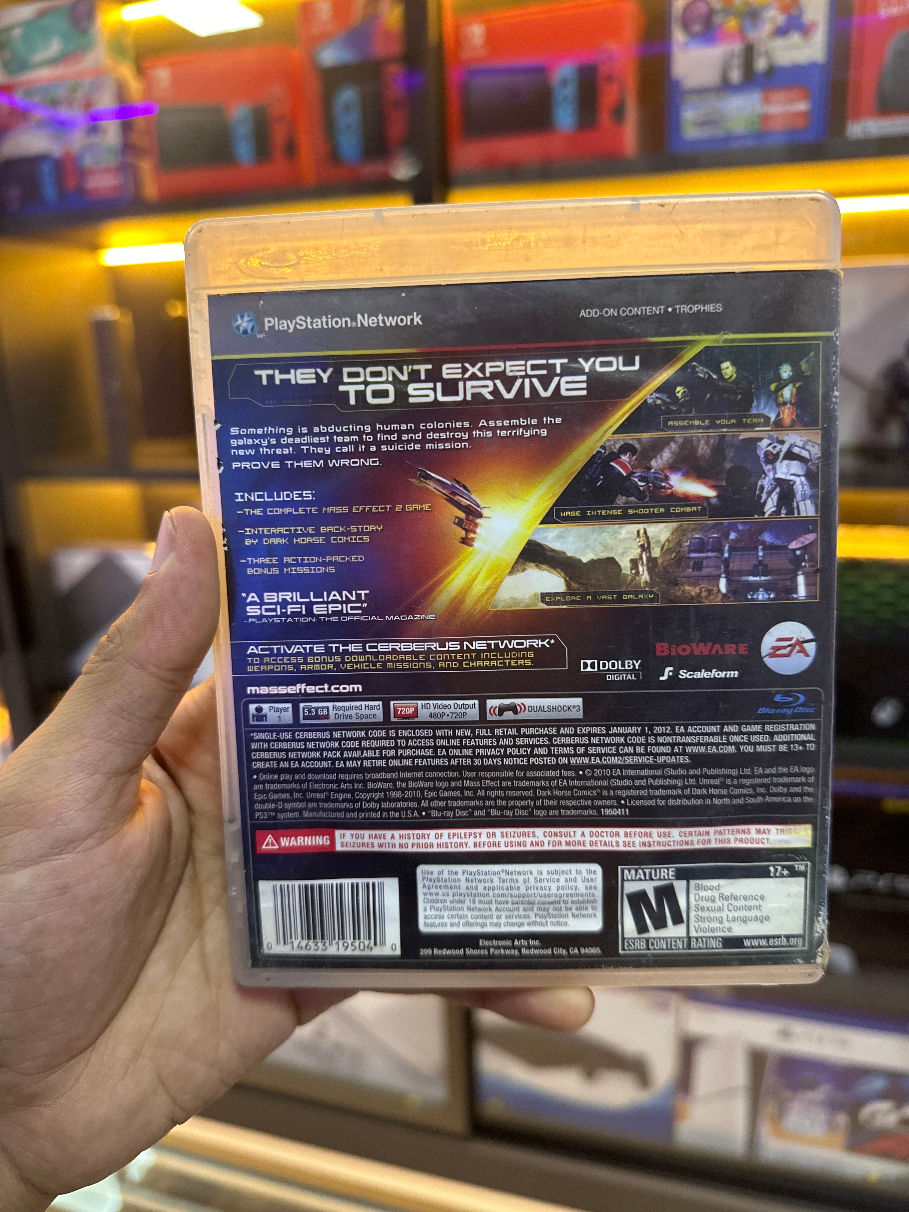 Jogo Mass Effect 3 - PS3 (semi novo)