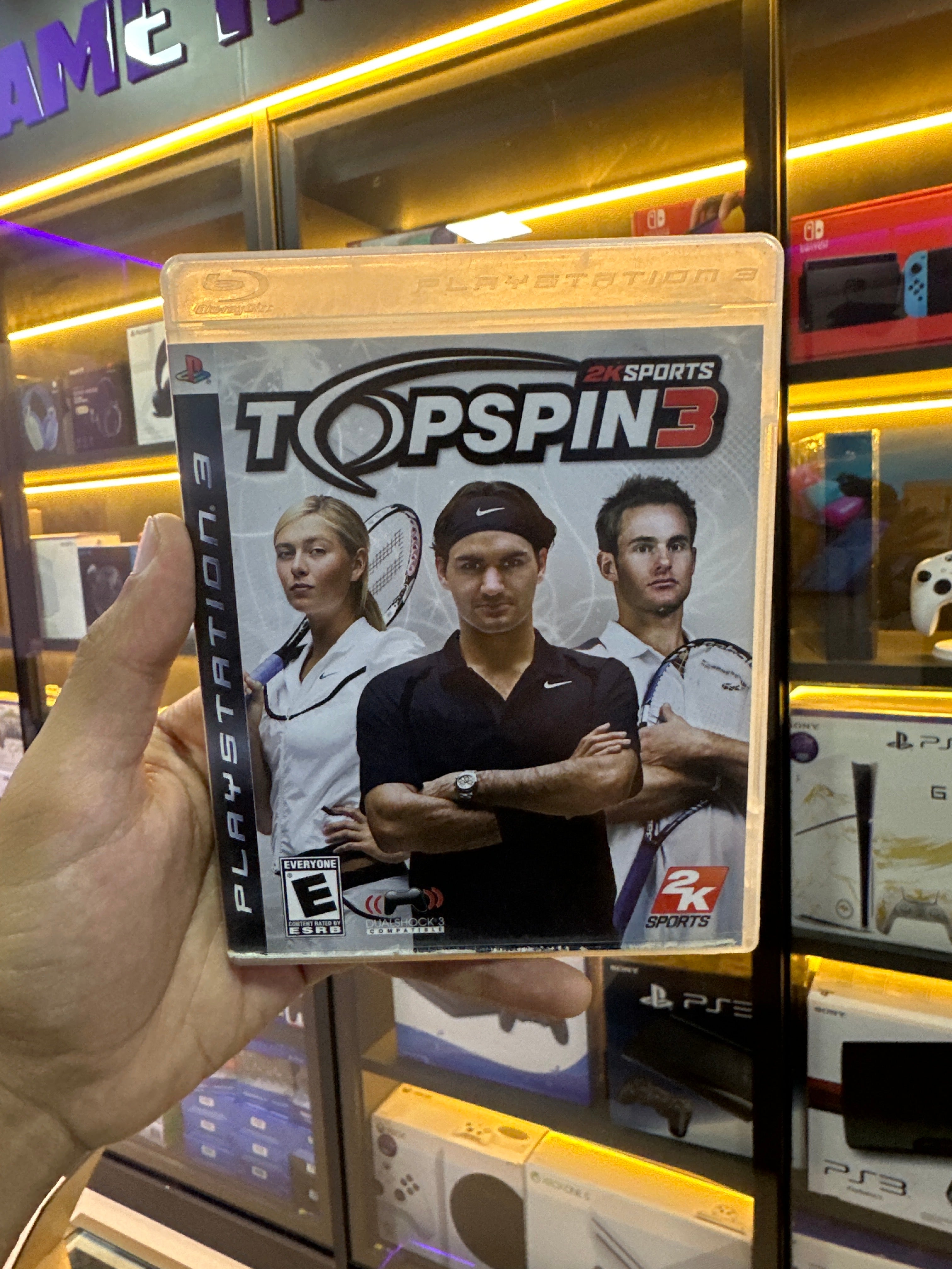 Jogo Top Spin 3 - PS3 (semi novo