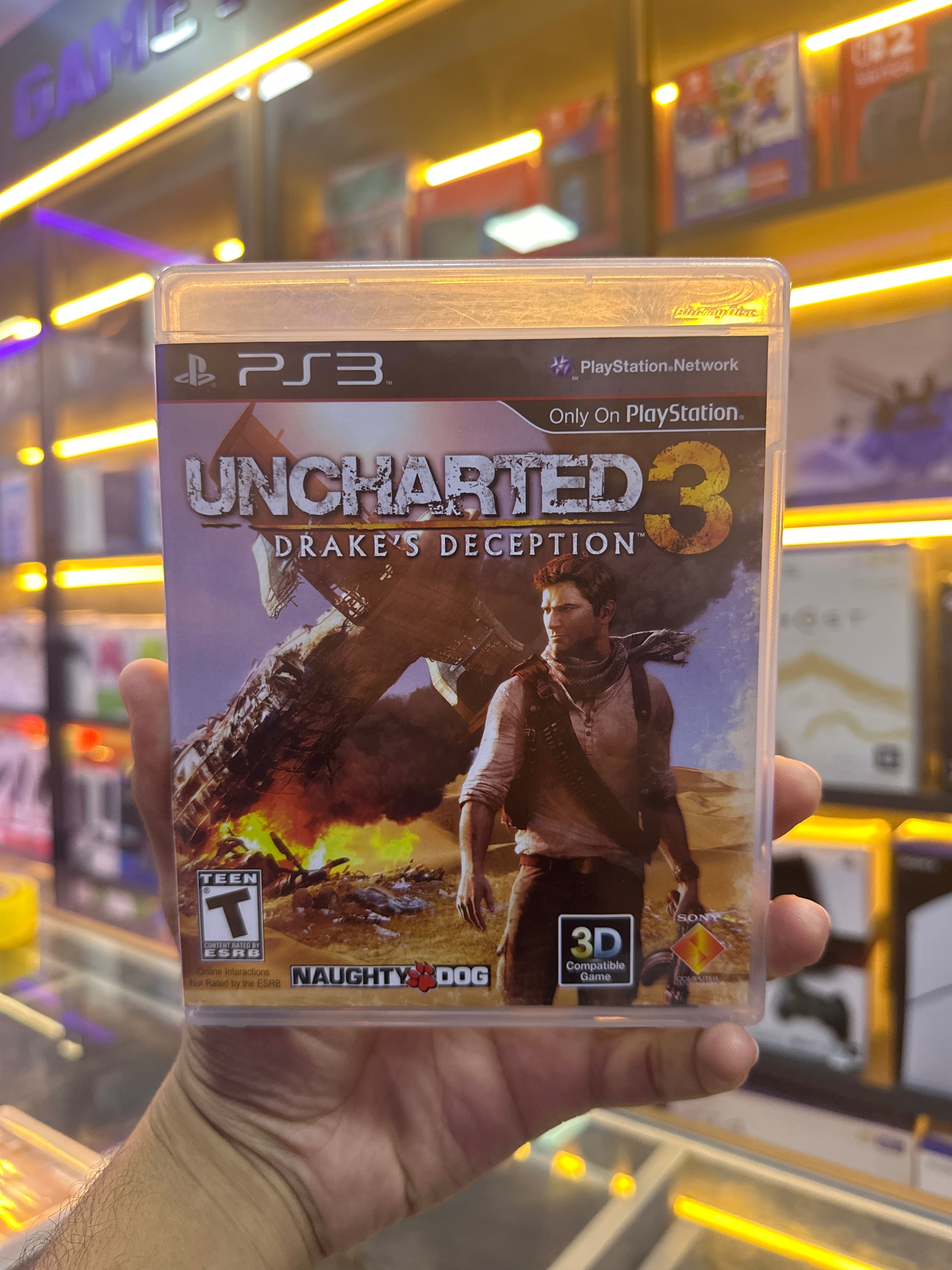 Uncharted 3 Drakes Deception Ps3 (semi novo)