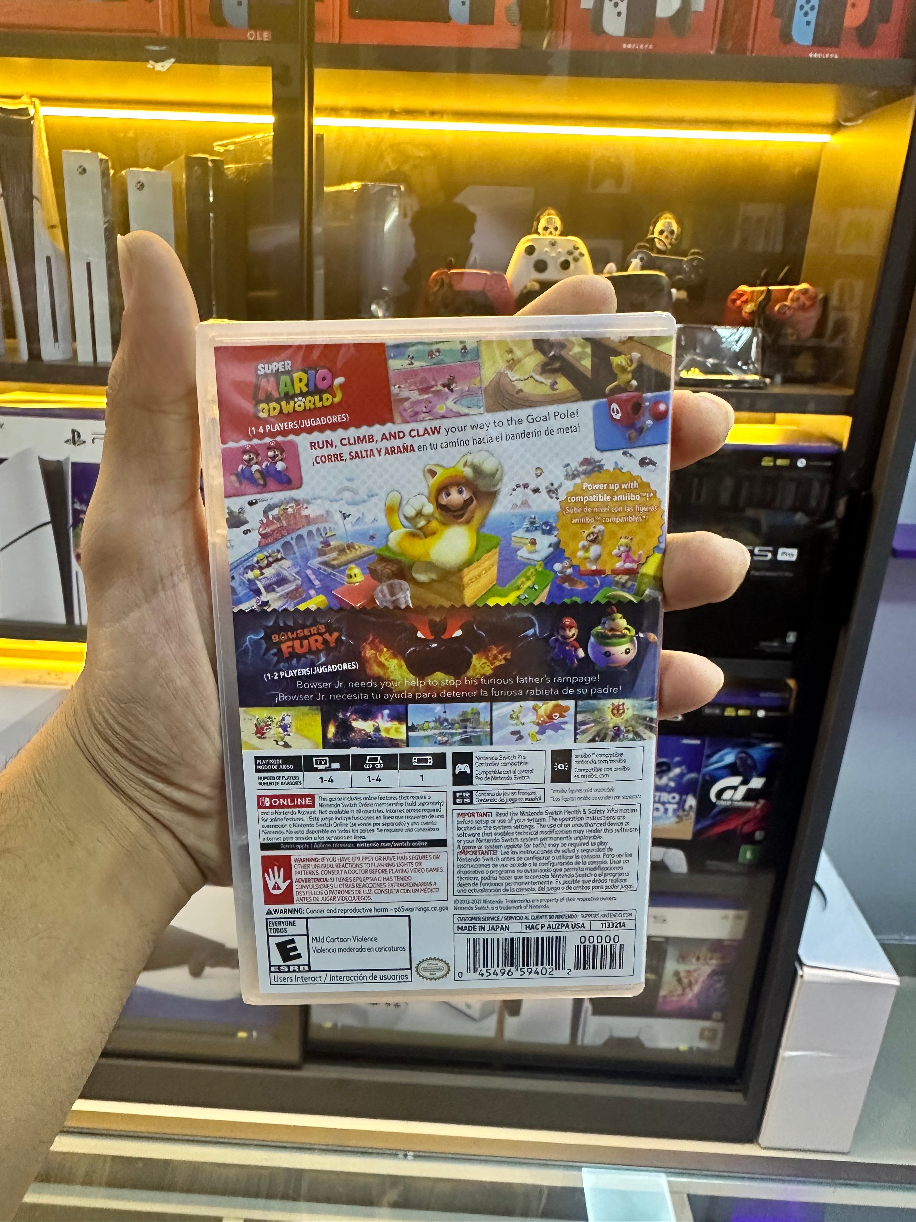 Nintendo, Jogo, Super Mario 3D World + Bowser's Fury, Nintendo Switch