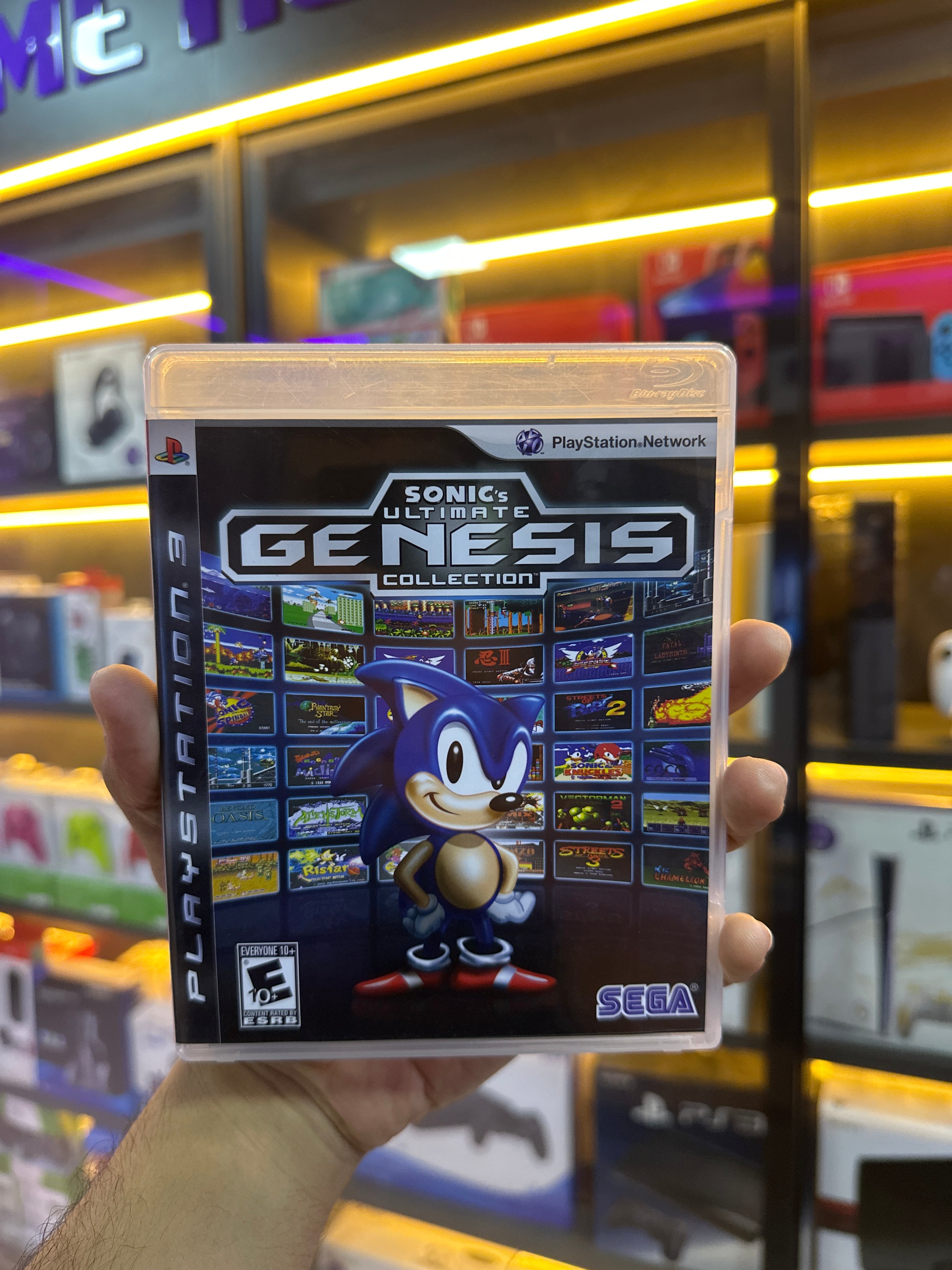 Jogo Sonic Ultimate Genesis Collection Ps3 (semi novo)
