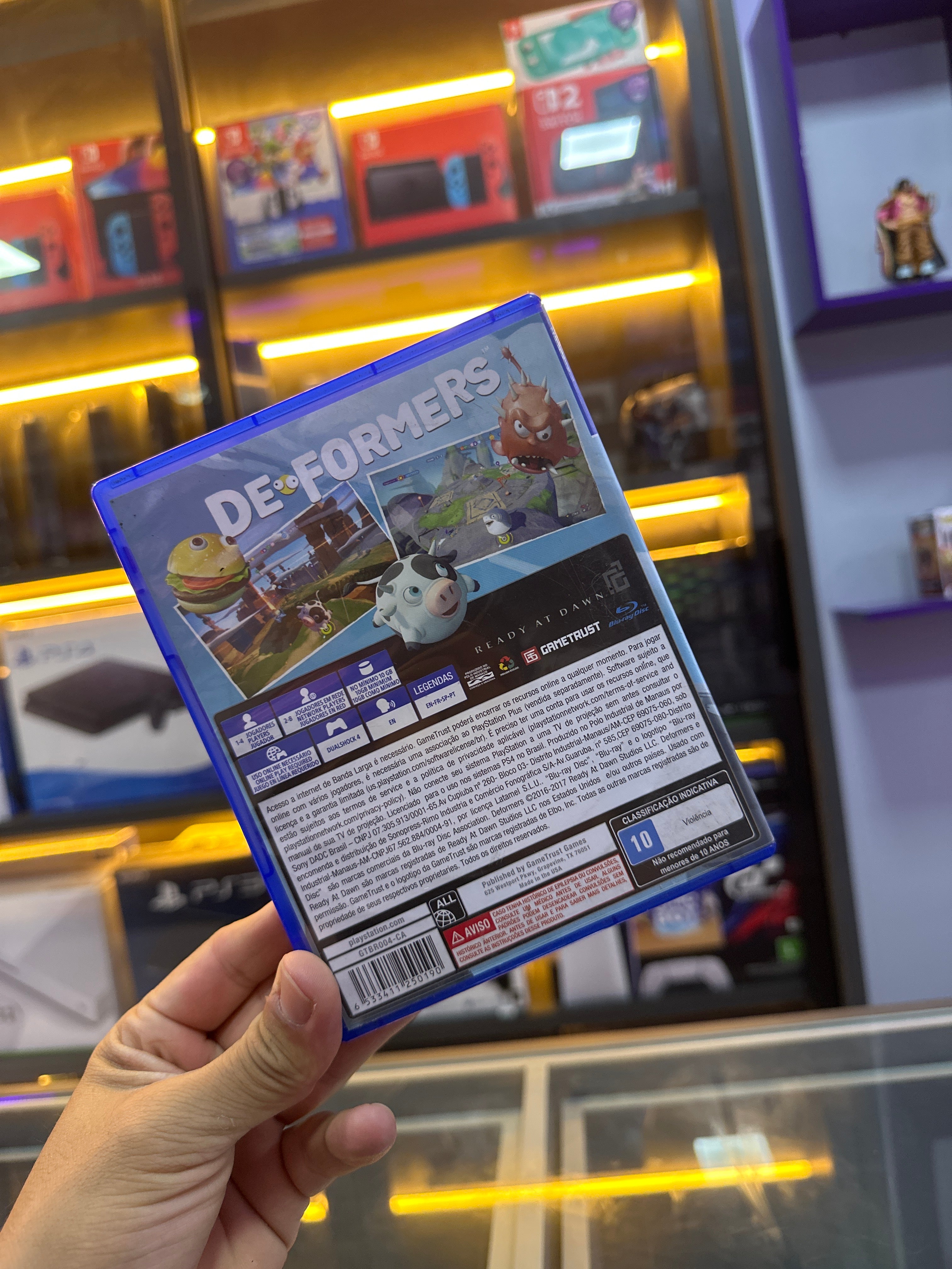 Deformers Ps4 (seminovo)