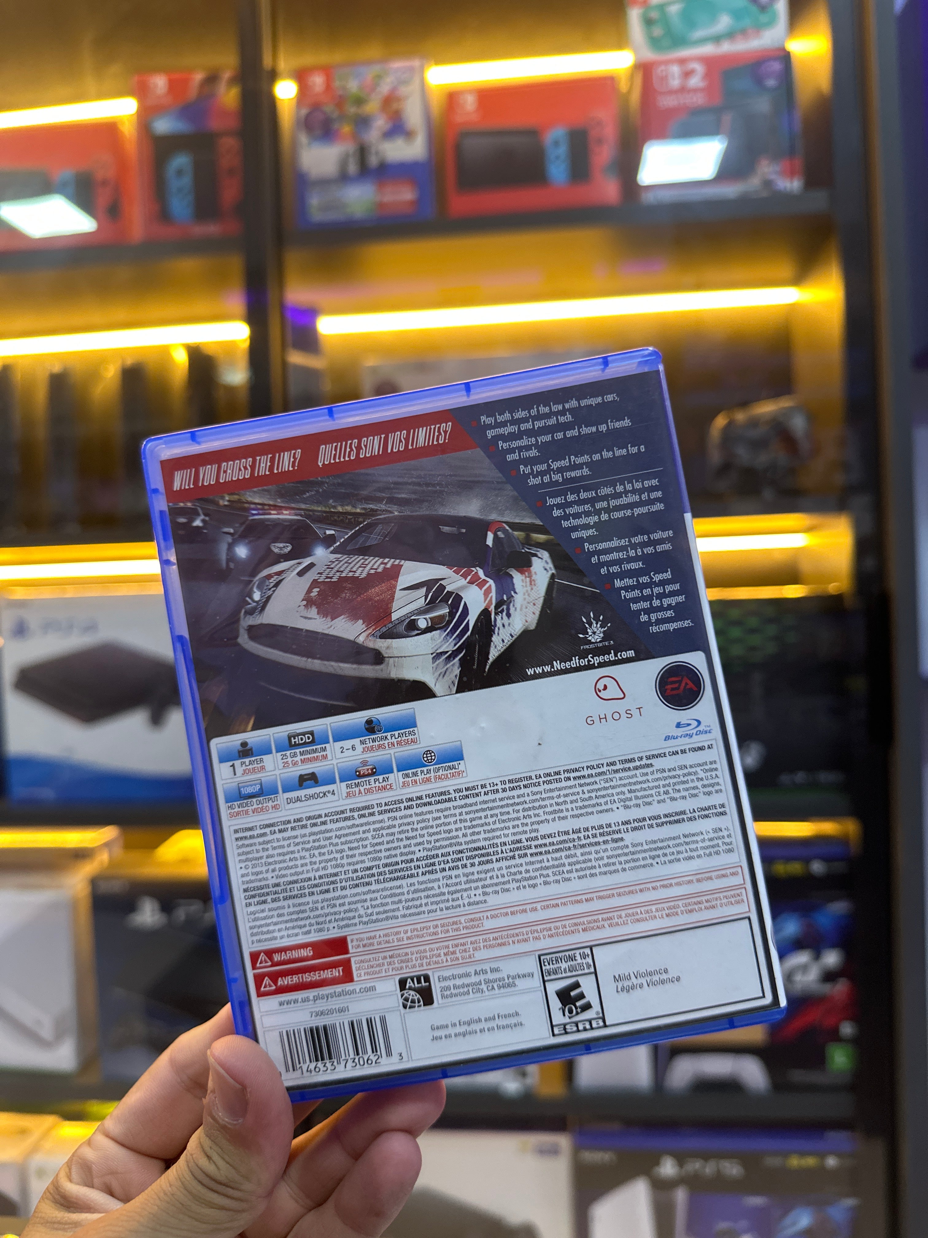 Need For Speed: Rivals Standard Edition Ps4 Físico (seminovo)
