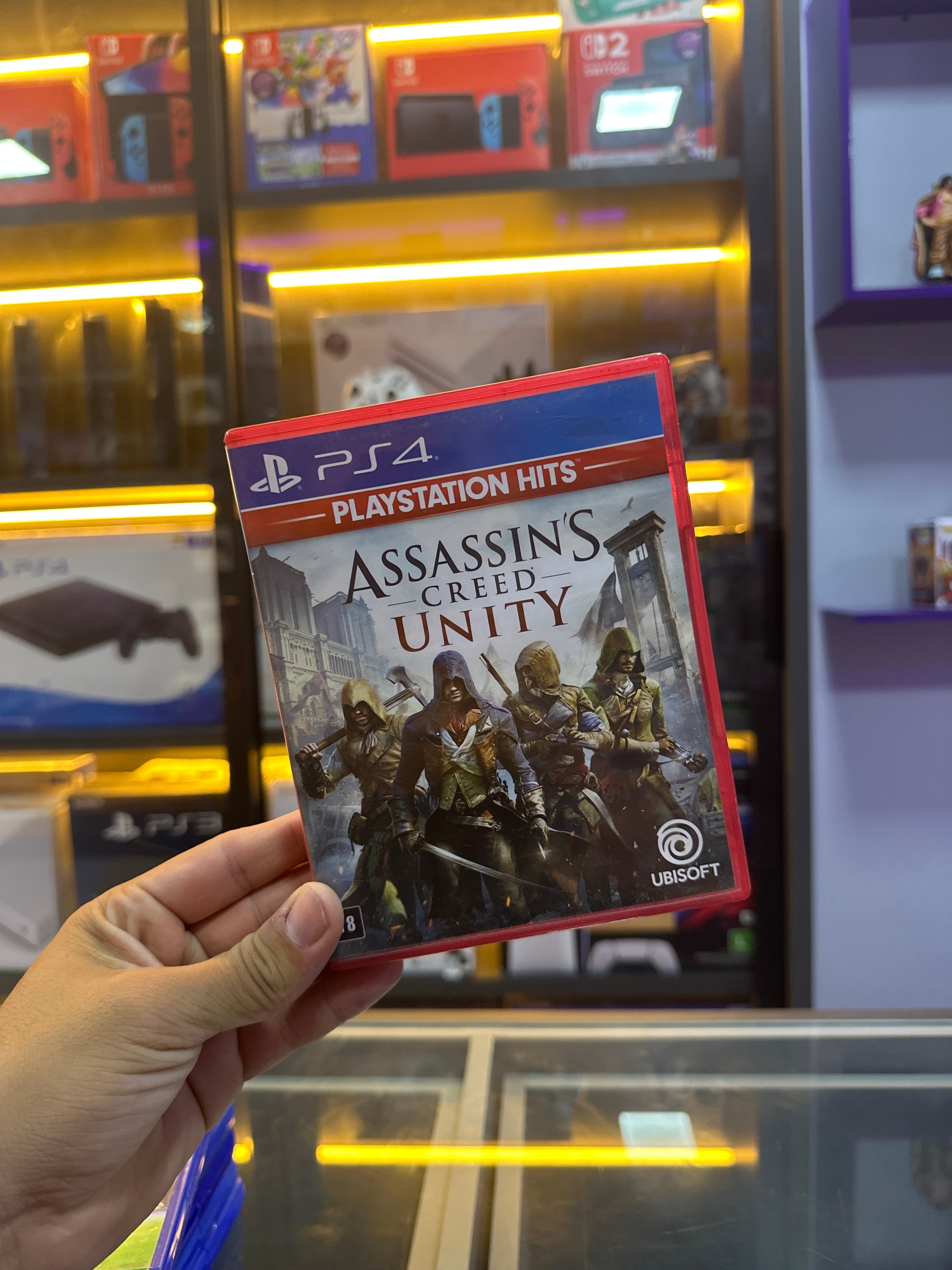 Assassins Creed Unity Playstation Hits Ps4 Br Midia Fisica (semi novo)