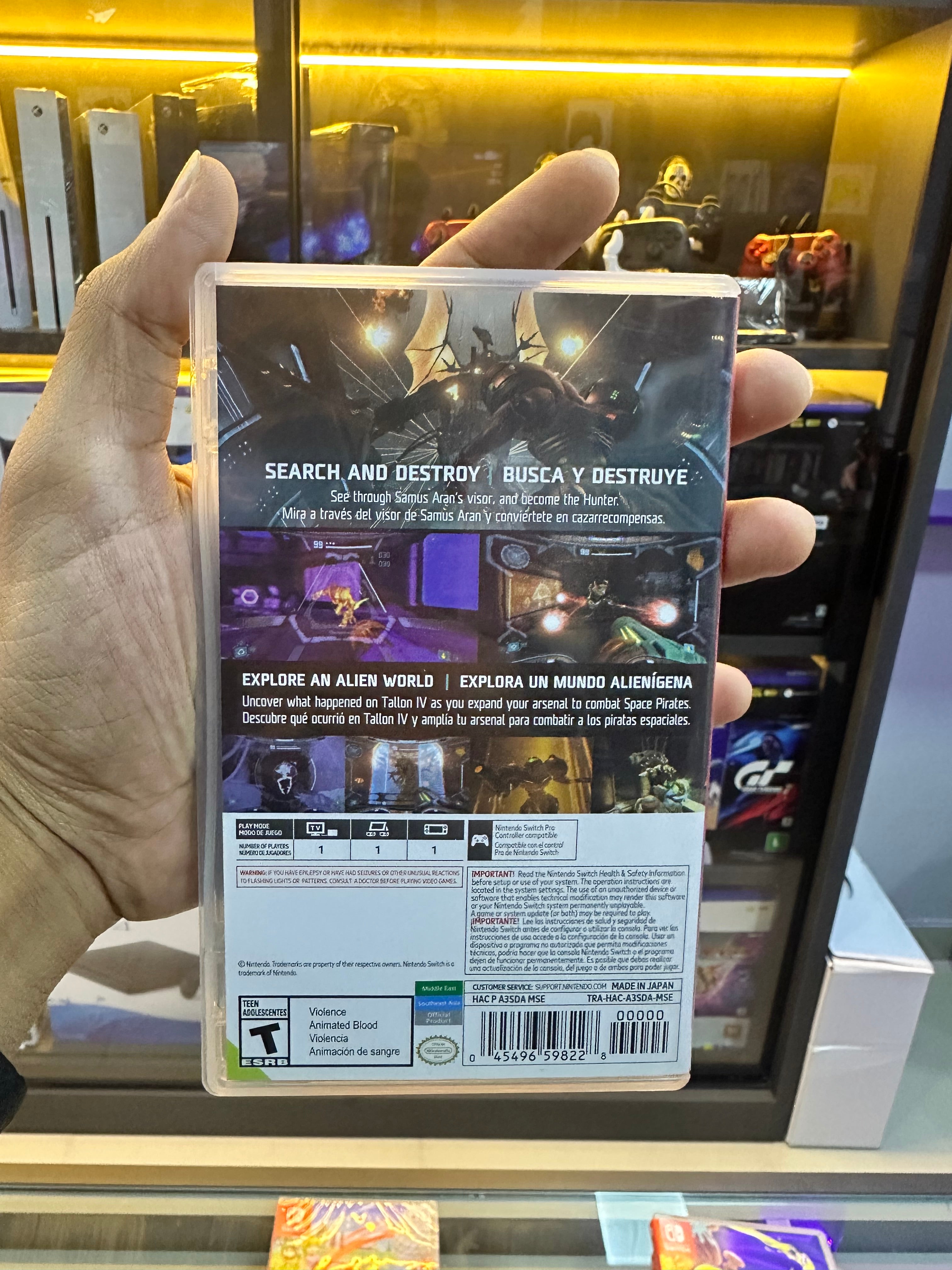 Metroid Prime Remastered - Nintendo Switch (Seminovo)