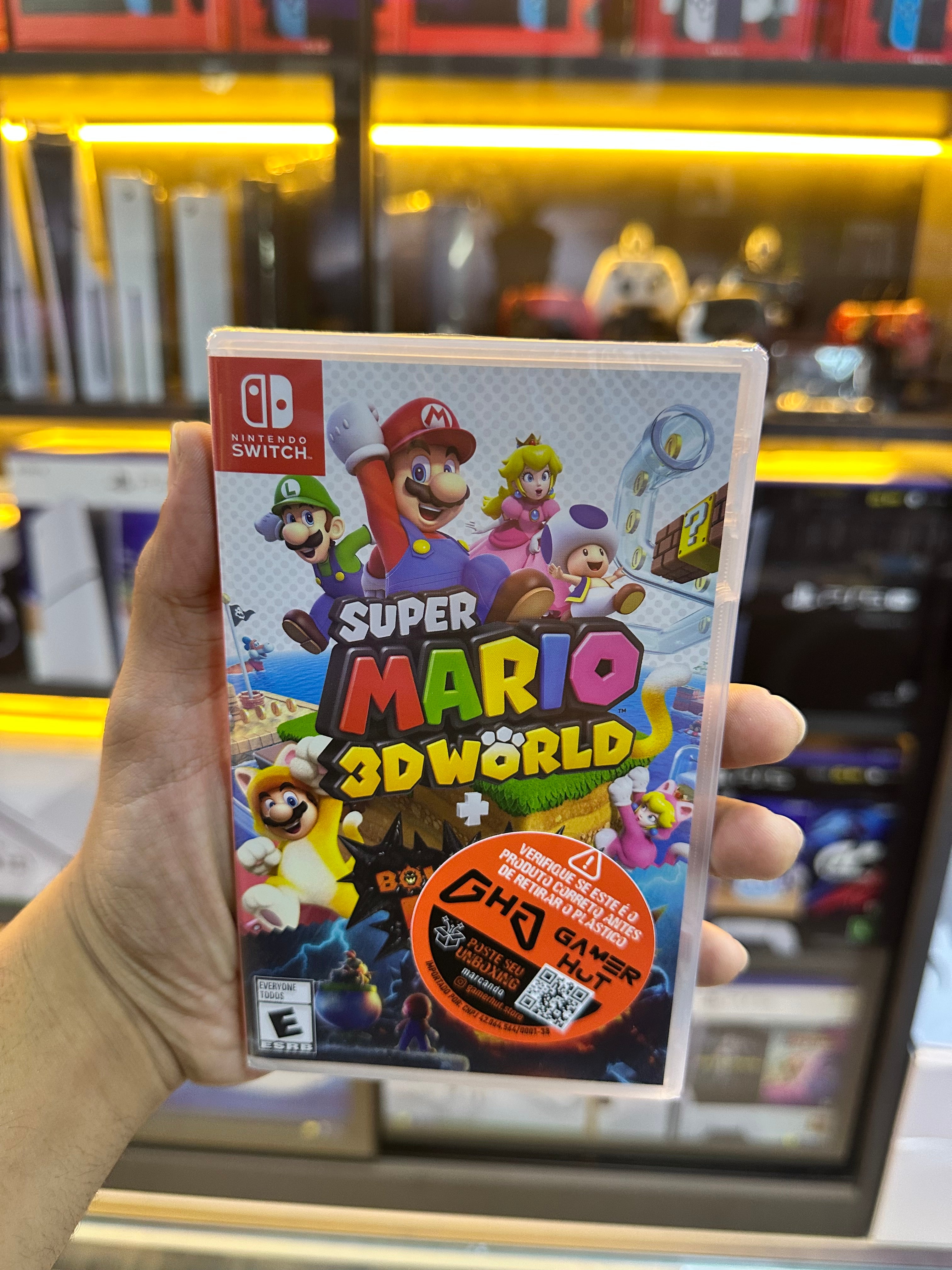 Nintendo, Jogo, Super Mario 3D World + Bowser's Fury, Nintendo Switch