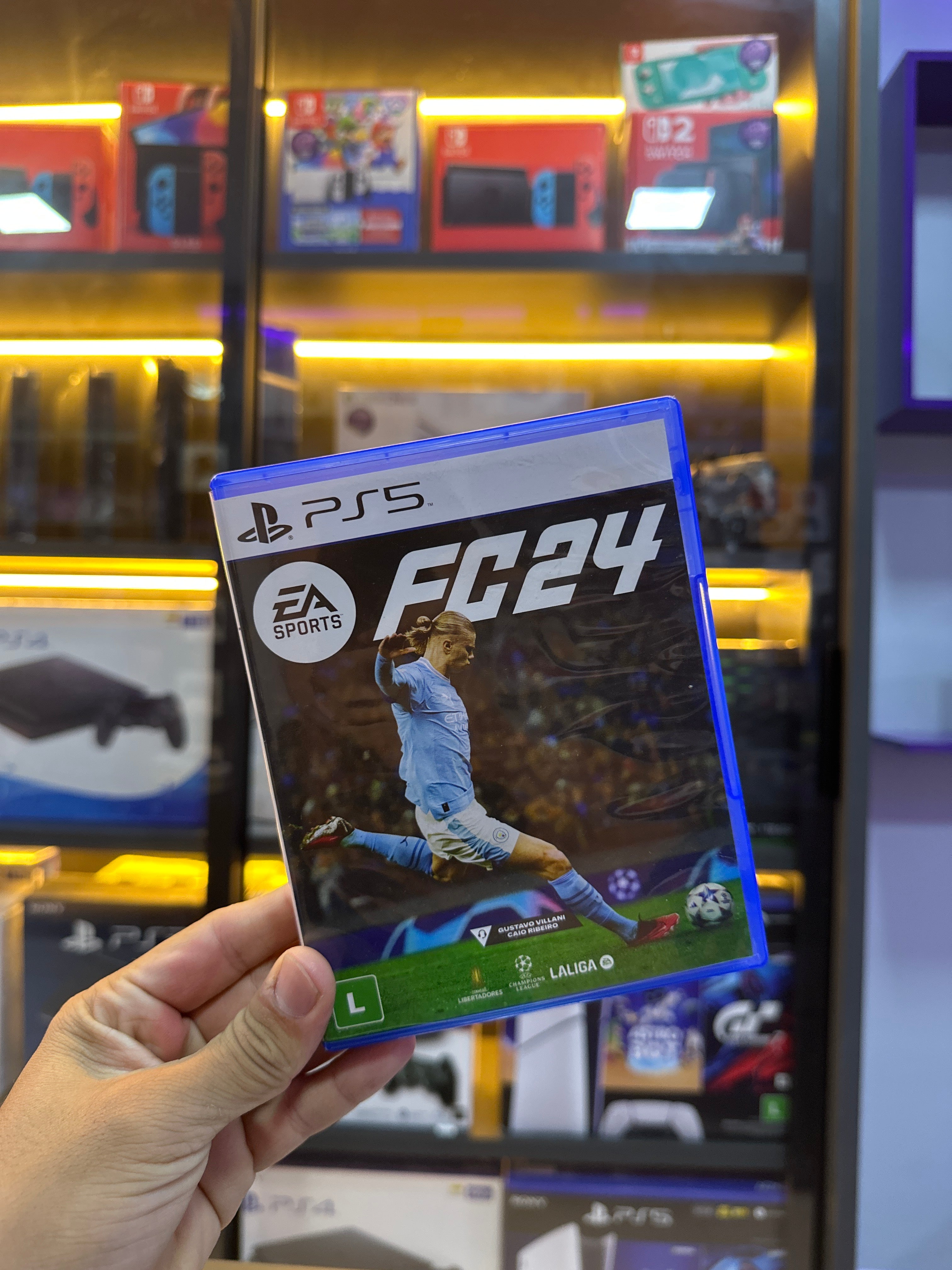 Jogo EA Sports FC 24 Standard Edition, Playstation 5 - Mídia Física (semi novo)