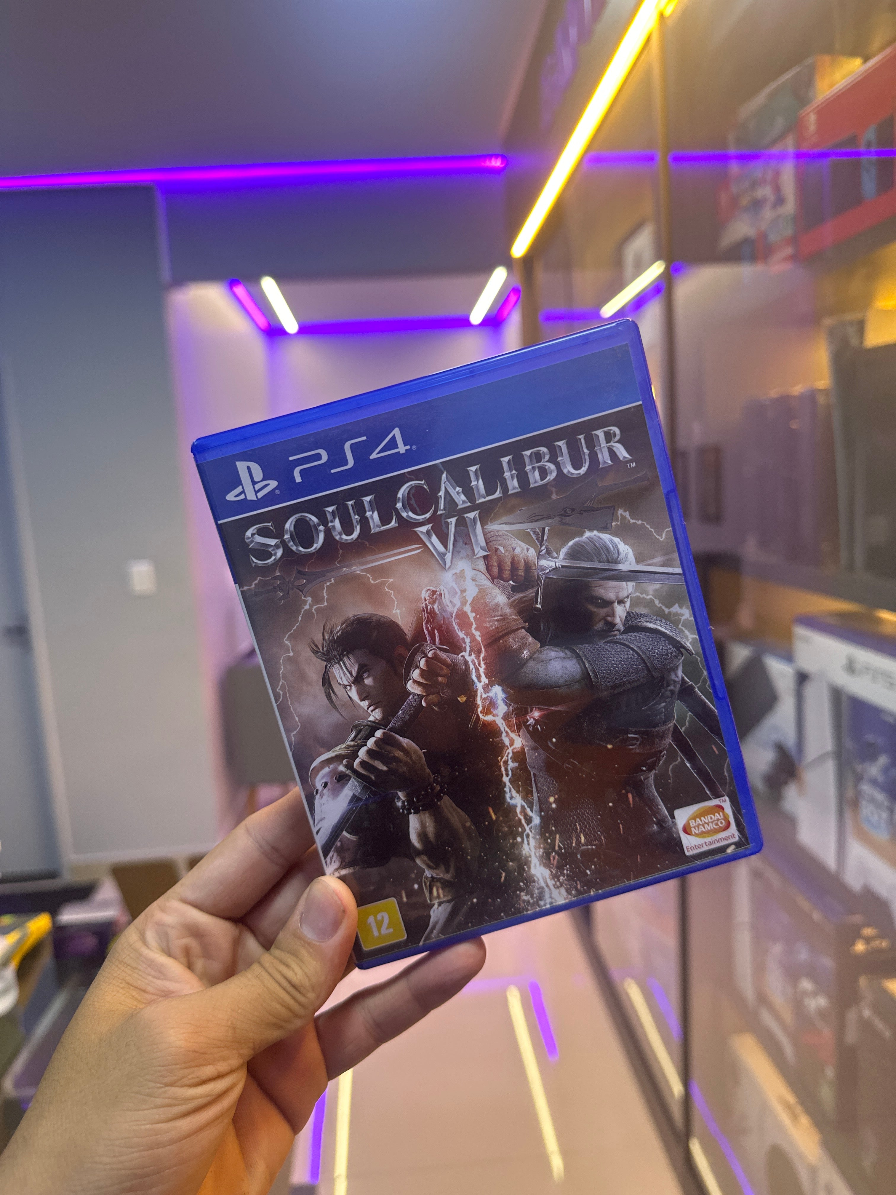 Jogo Lutamídia Física Soul Calibur Vl 6 Pra Playstation Ps4 (semi novo)