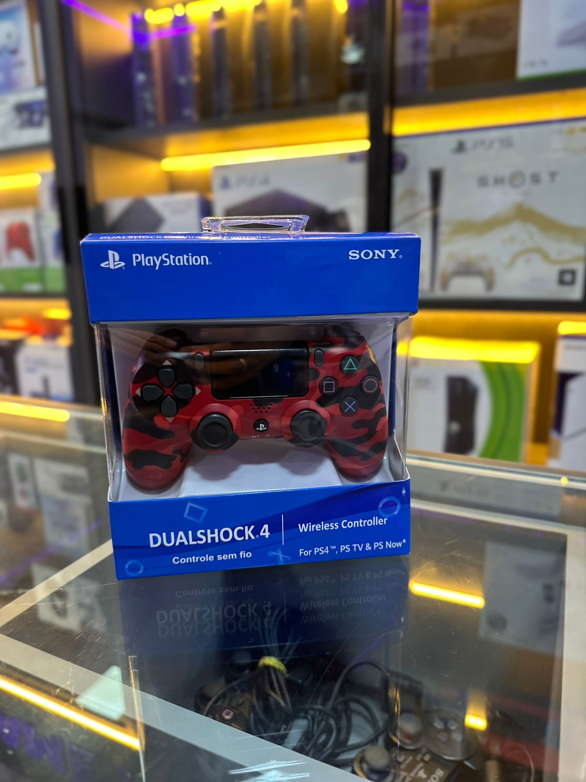 Controle dualshok ps4 1linha( não original)