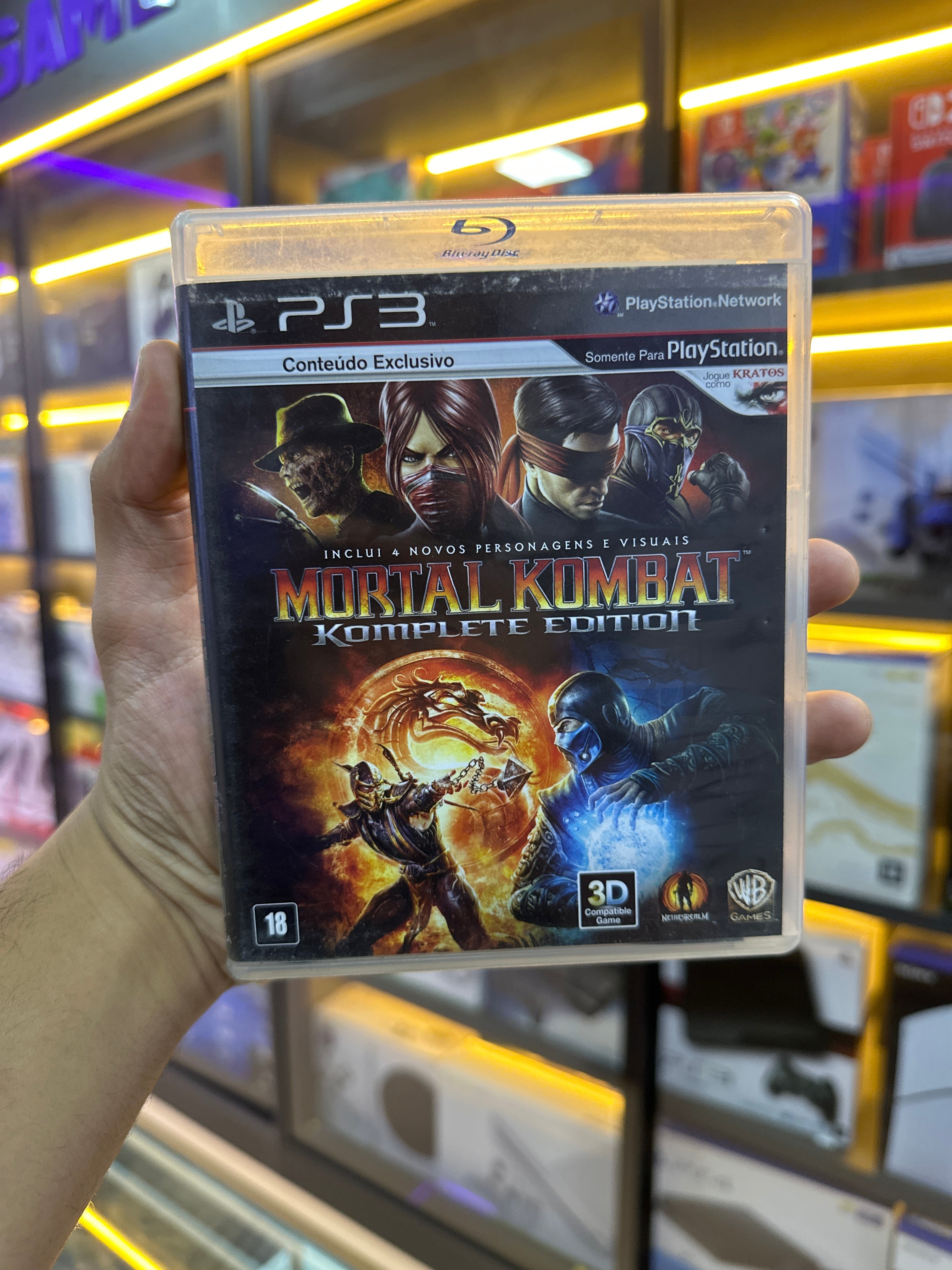 Mortal Kombat Komplete Edition PS3 (semi novo)
