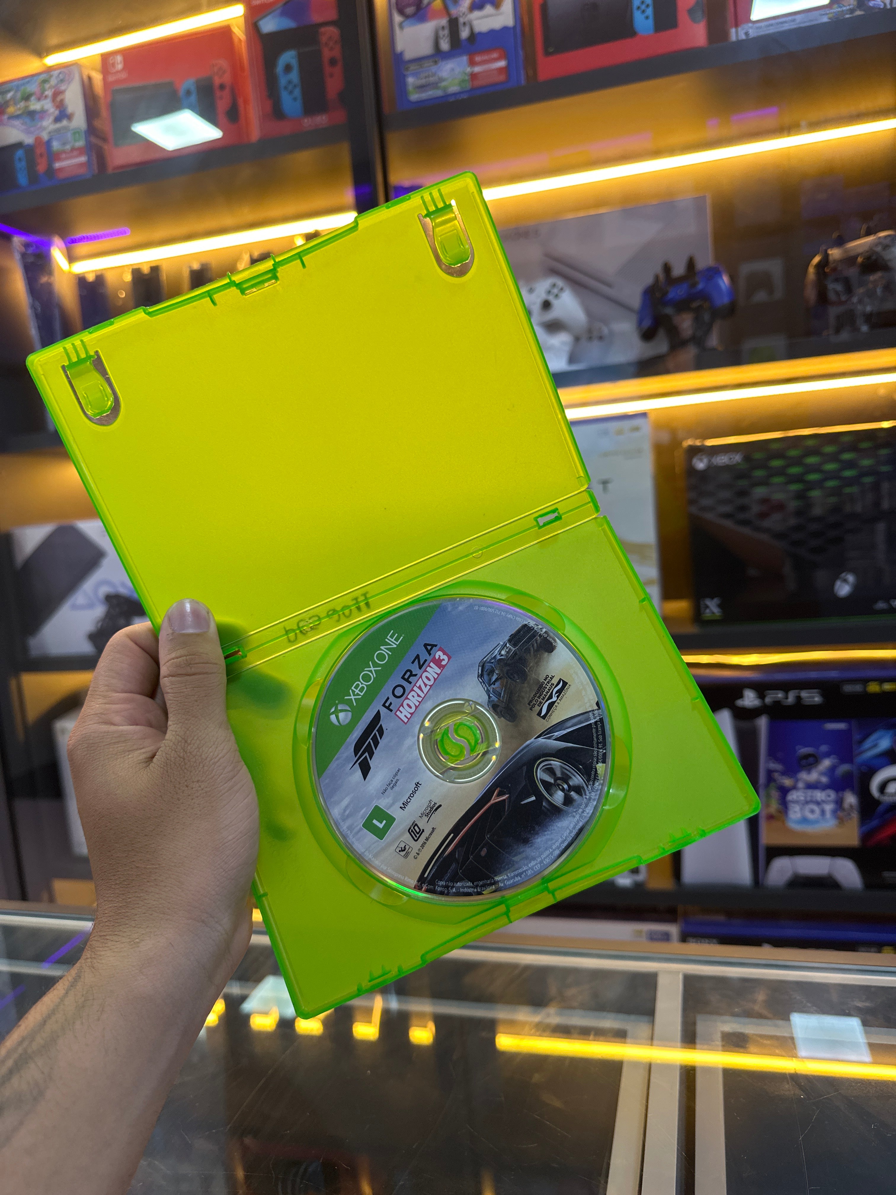 Jogo Física Forza Horizon 3 XBOX ONE/ Série X Sem capa ( semi novo)