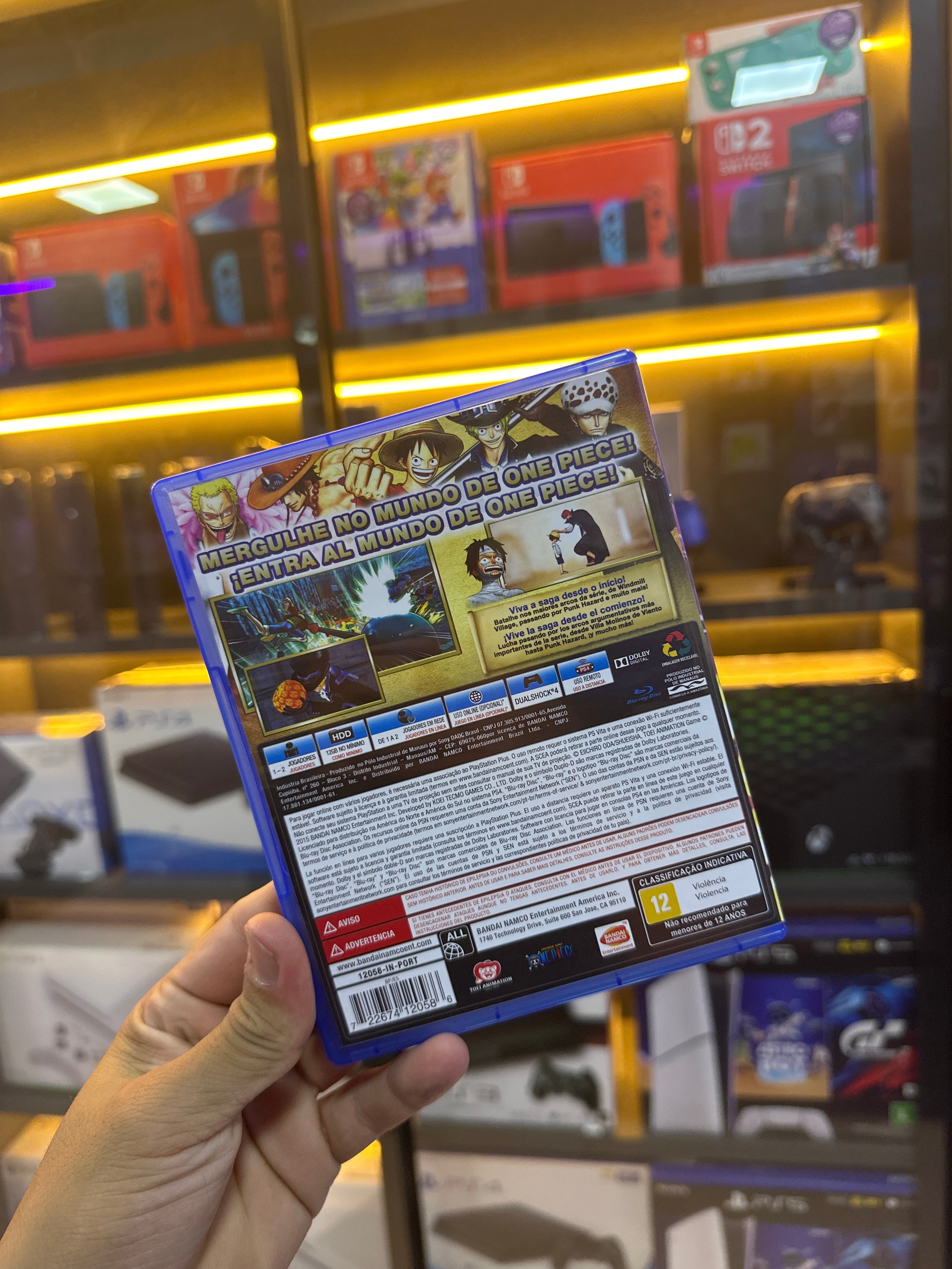 Mídia Física One Piece: Pirate Warriors 3 Ps4 (seminovo)