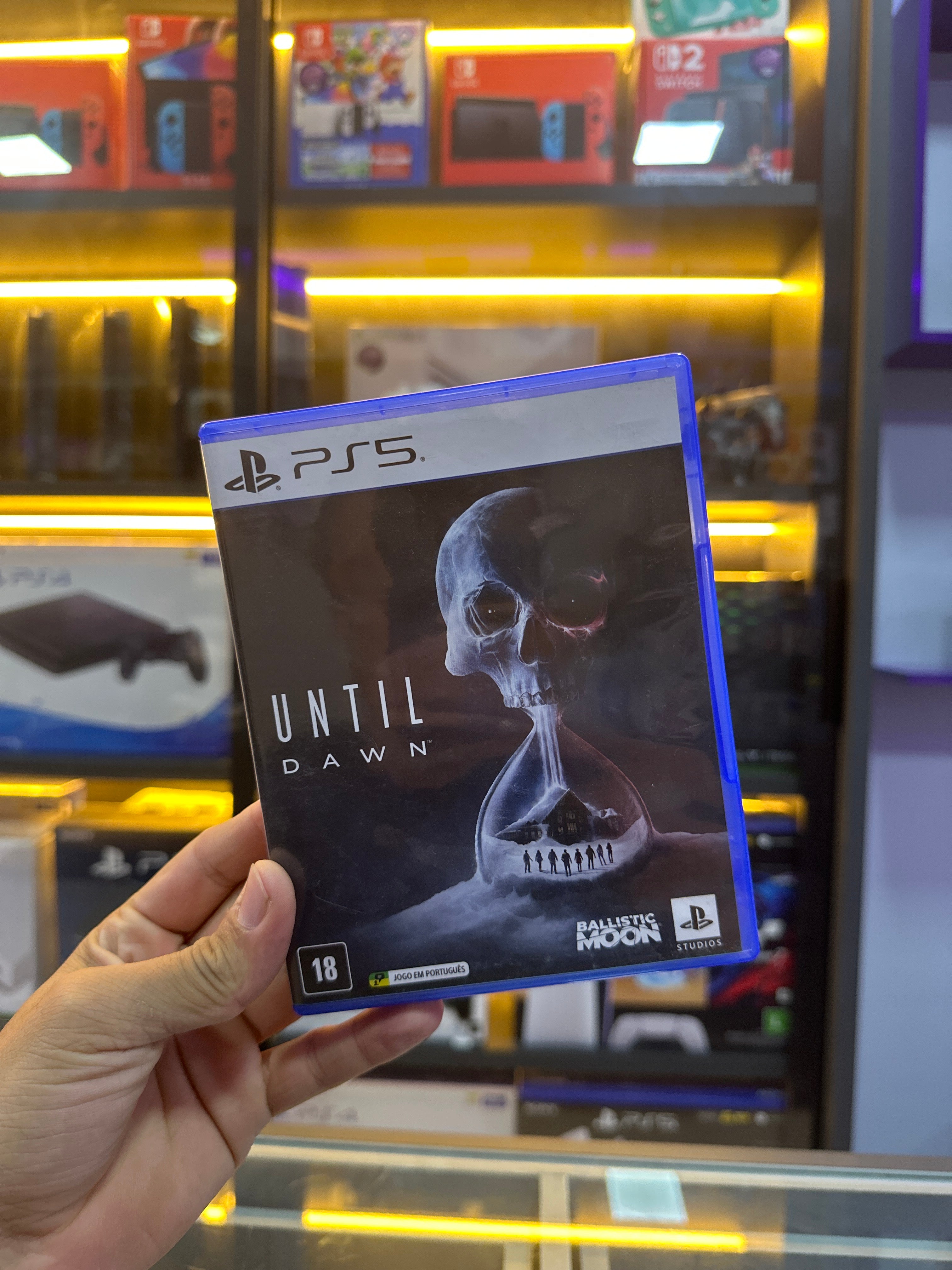 Jogo Until Dawn Ps5 Sony (semi novo)
