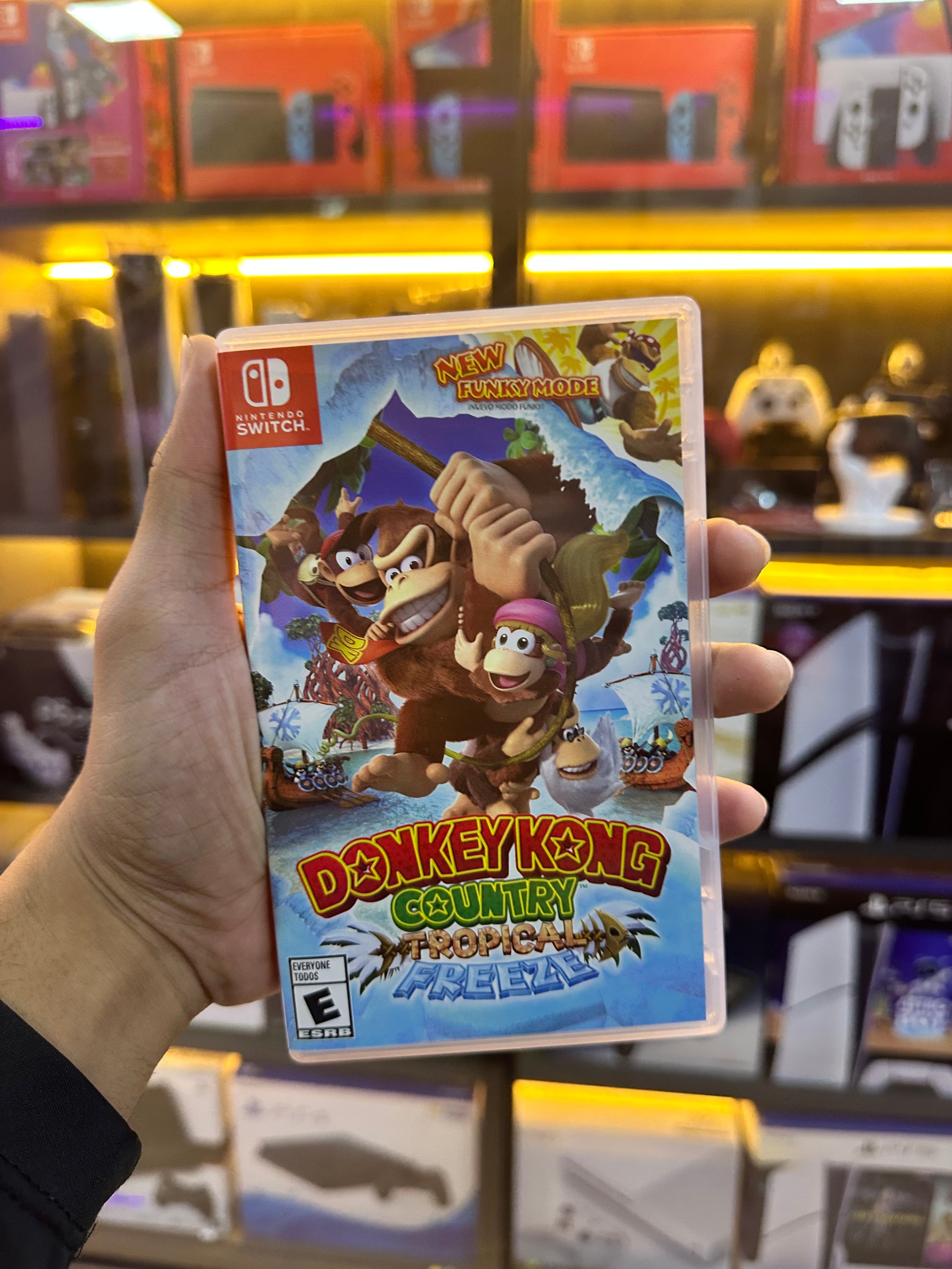 Donkey Kong Country: Tropical Freeze - Nintendo Switch (seminovo)