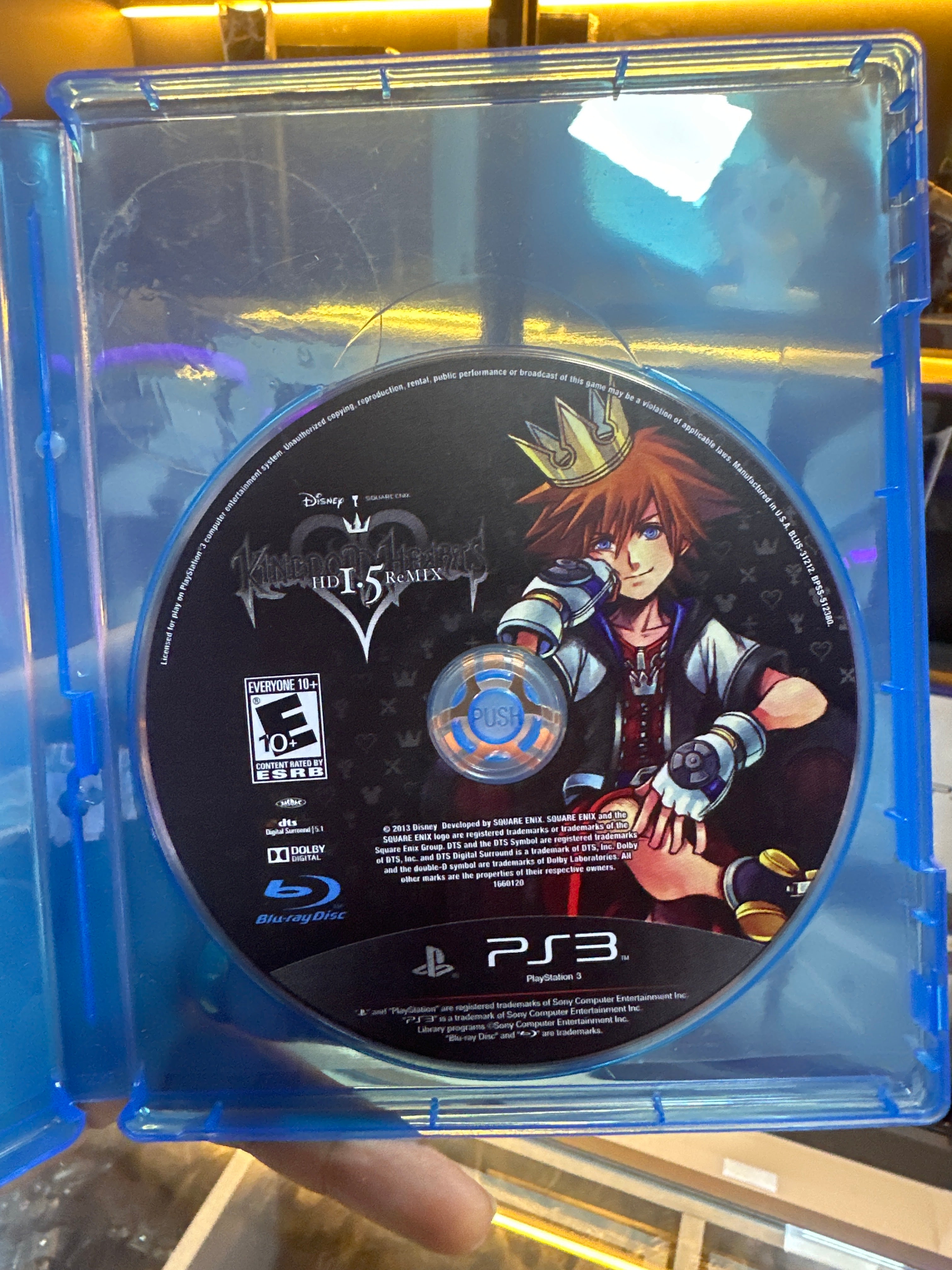 Jogo Kingdom Hearts HD 1.5 Remix - PS3 (Seminovo)