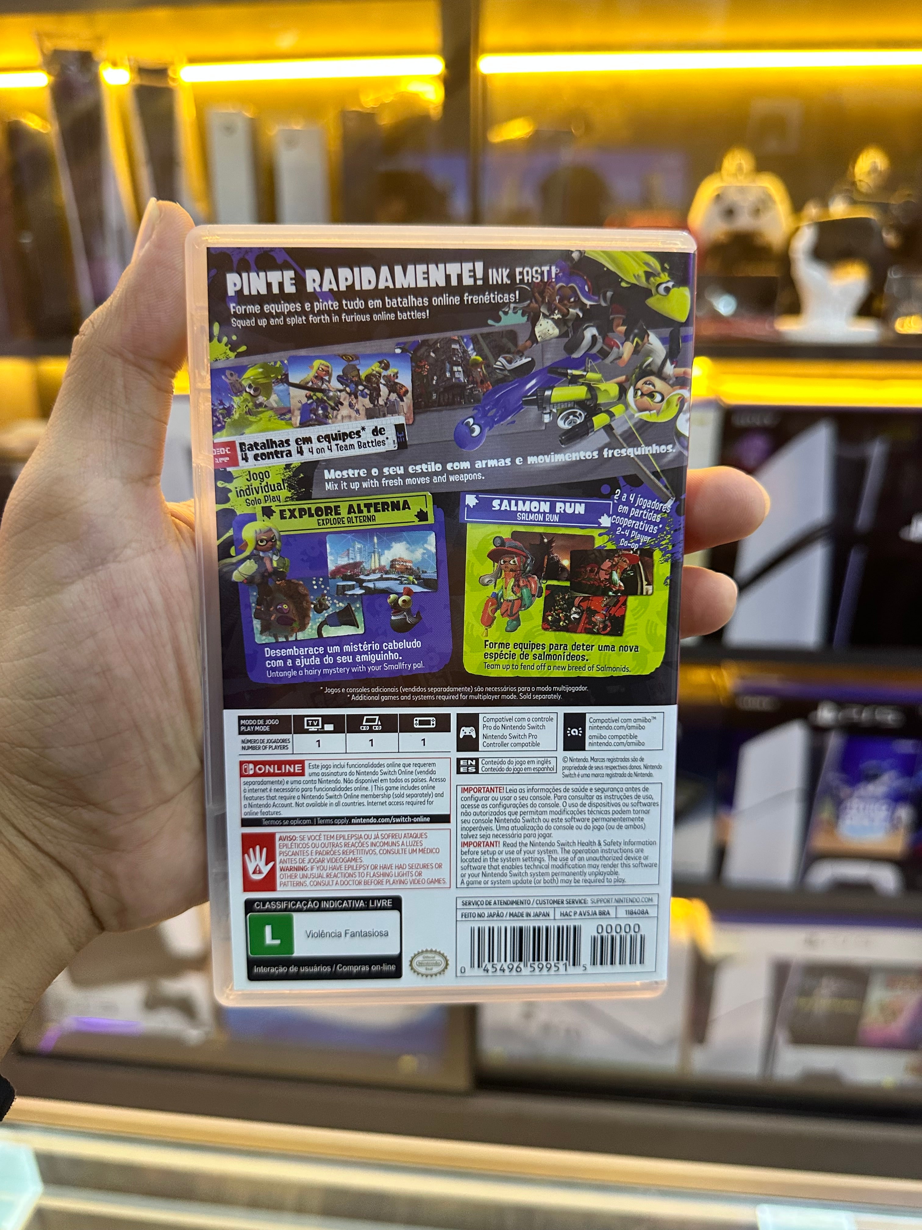 Splatoon 3 - Nintendo Switch (Seminovo)