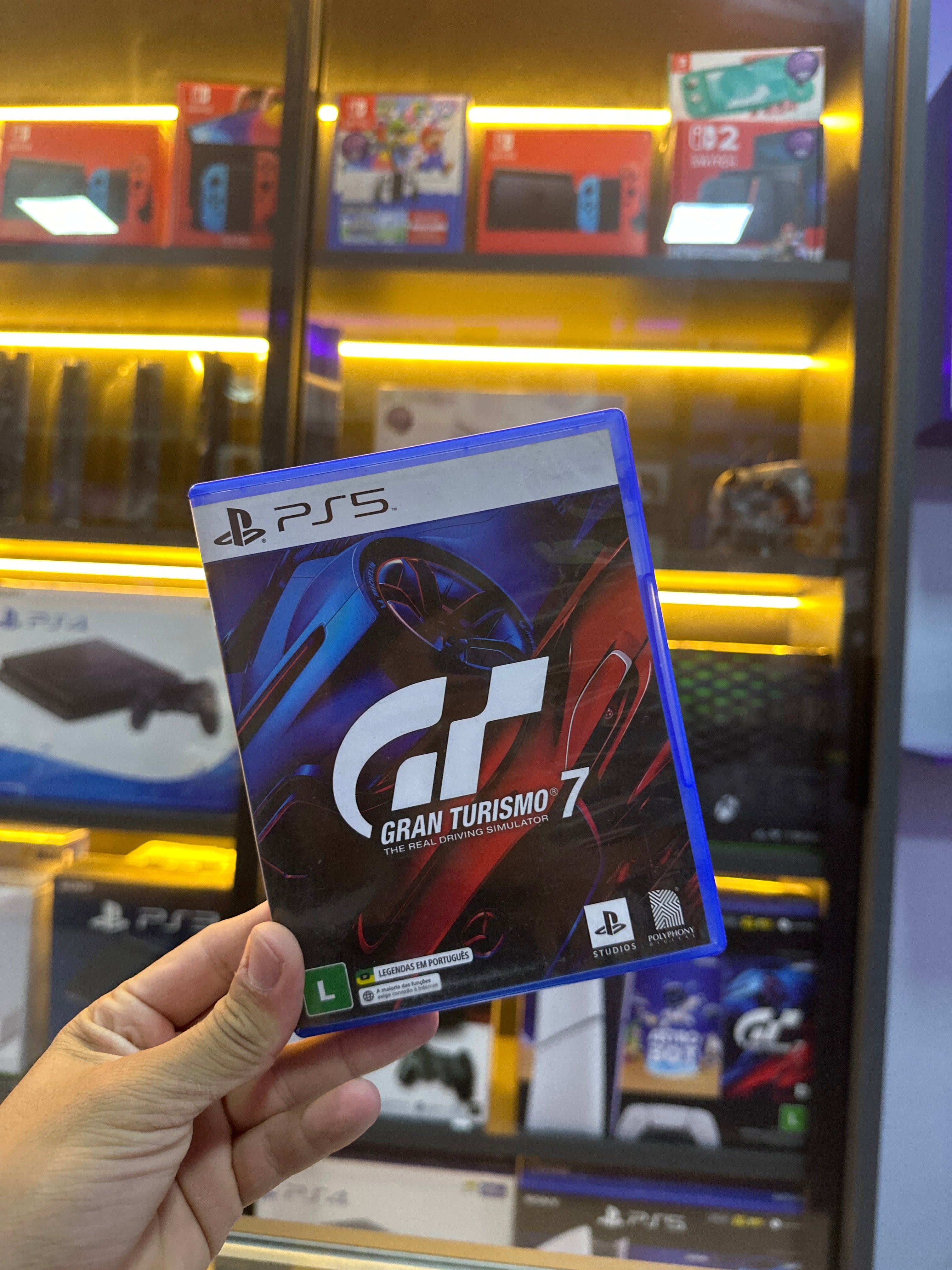 Gran Turismo 7 Edição Padrão - PlayStation 5 (semi novo)