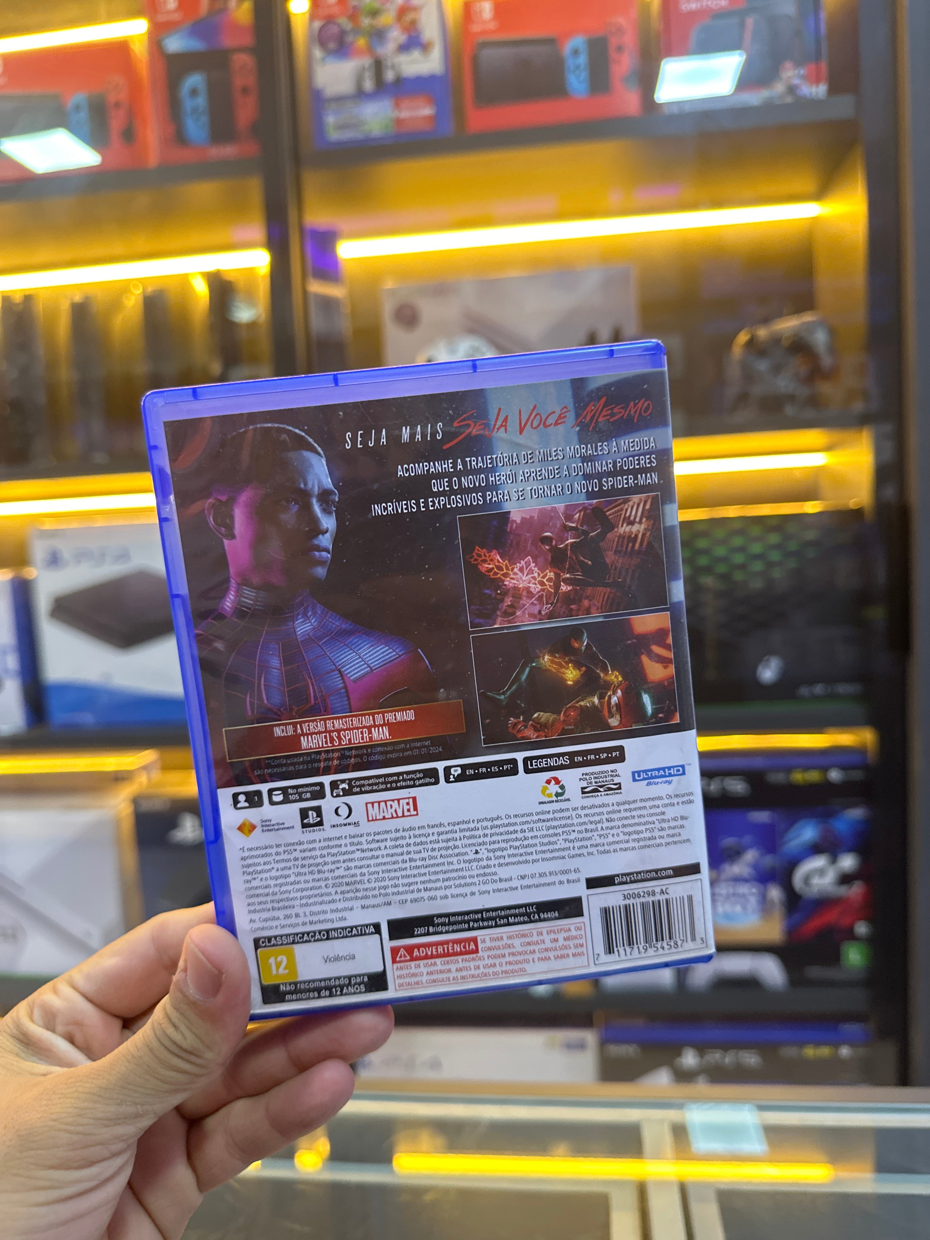Jogo Spider Man Miles Morales, PS5 (semi novo)
