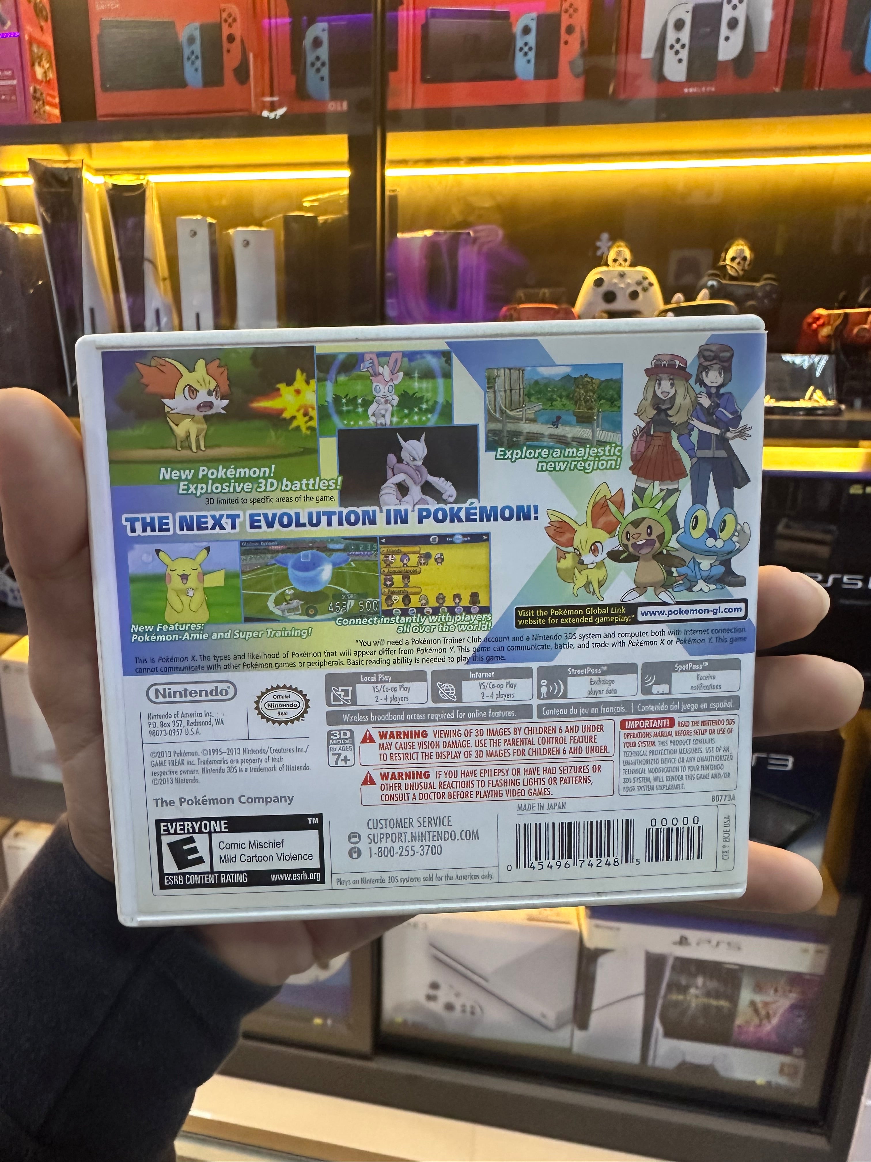 Pokemon X 3DS