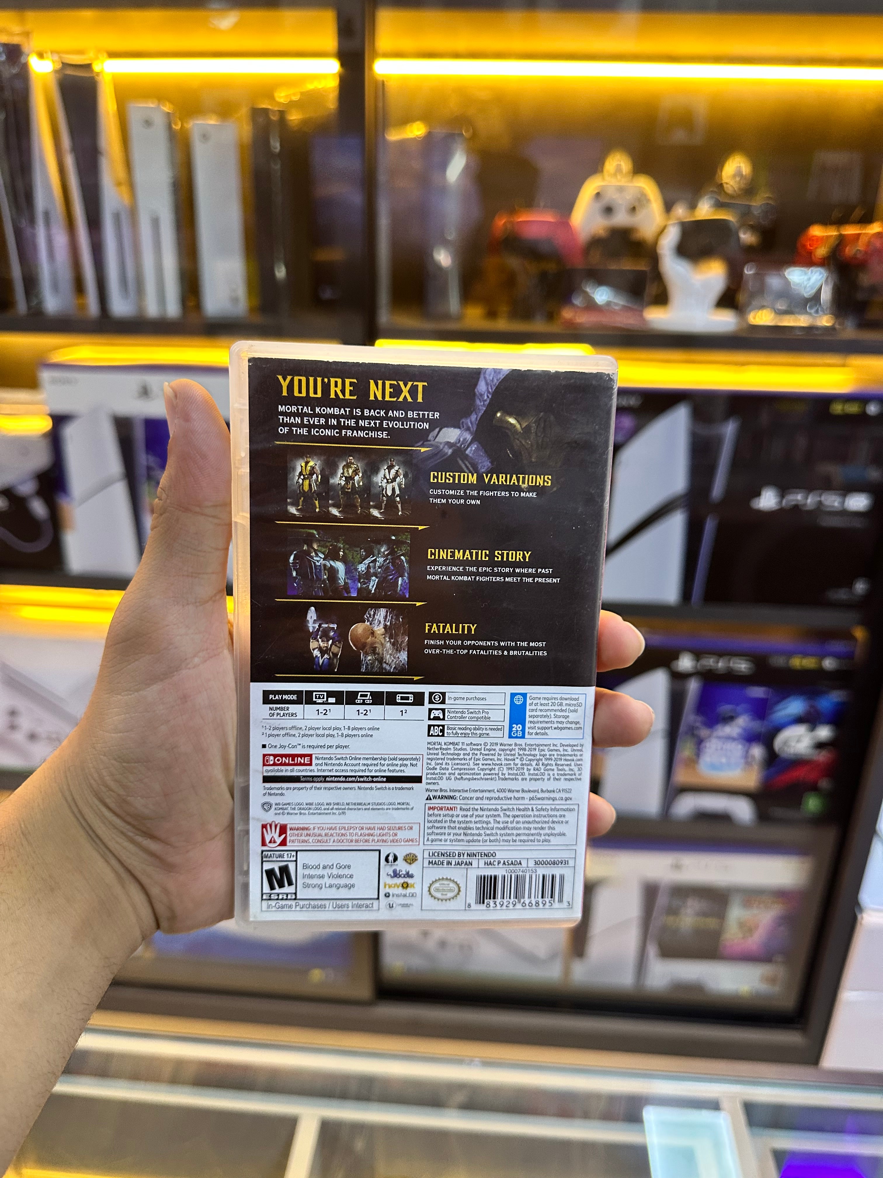 Mortal Kombat 11 - Nintendo Switch (Seminovo)