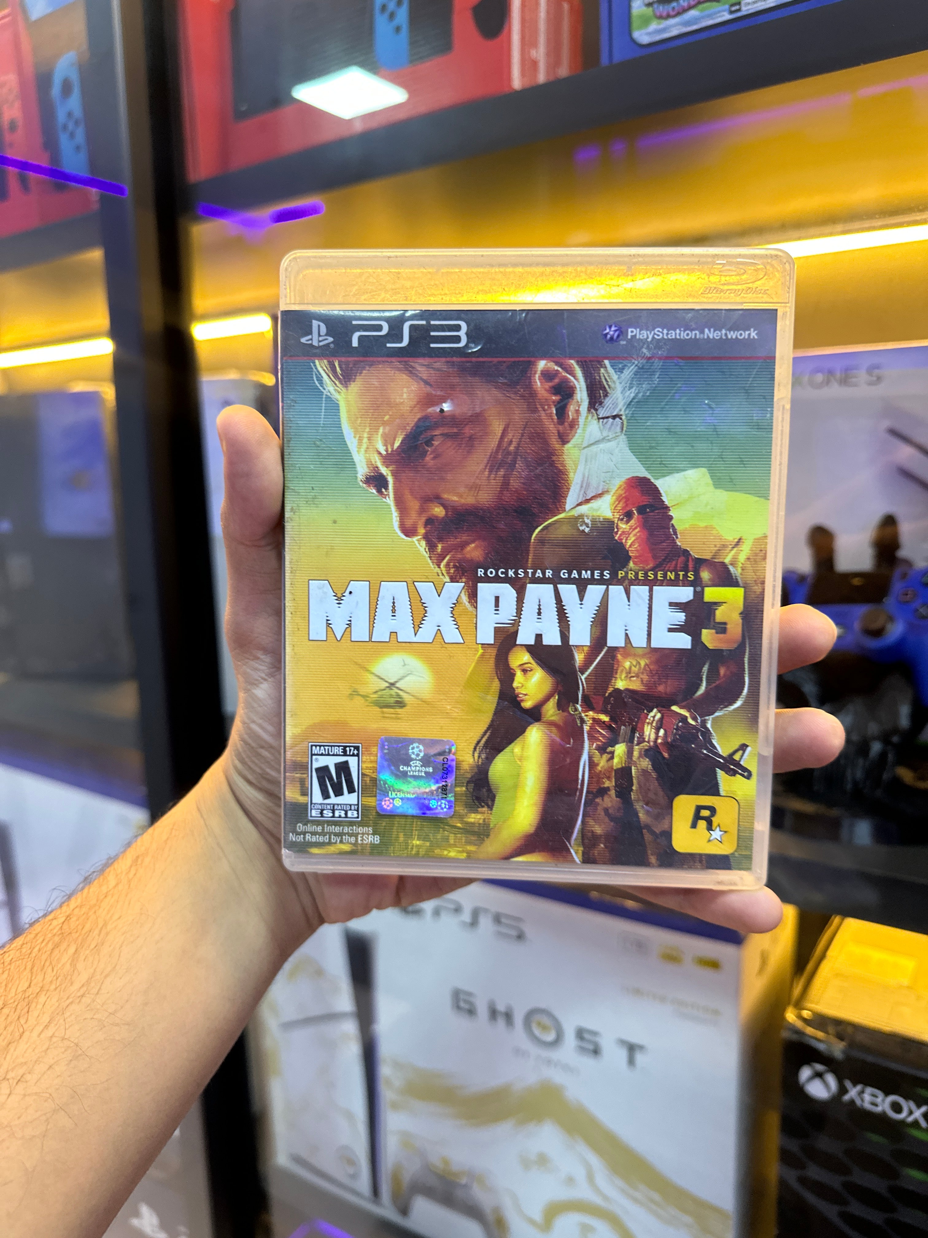 Jogo Max Payne 3 - PS3 (Semi novo)