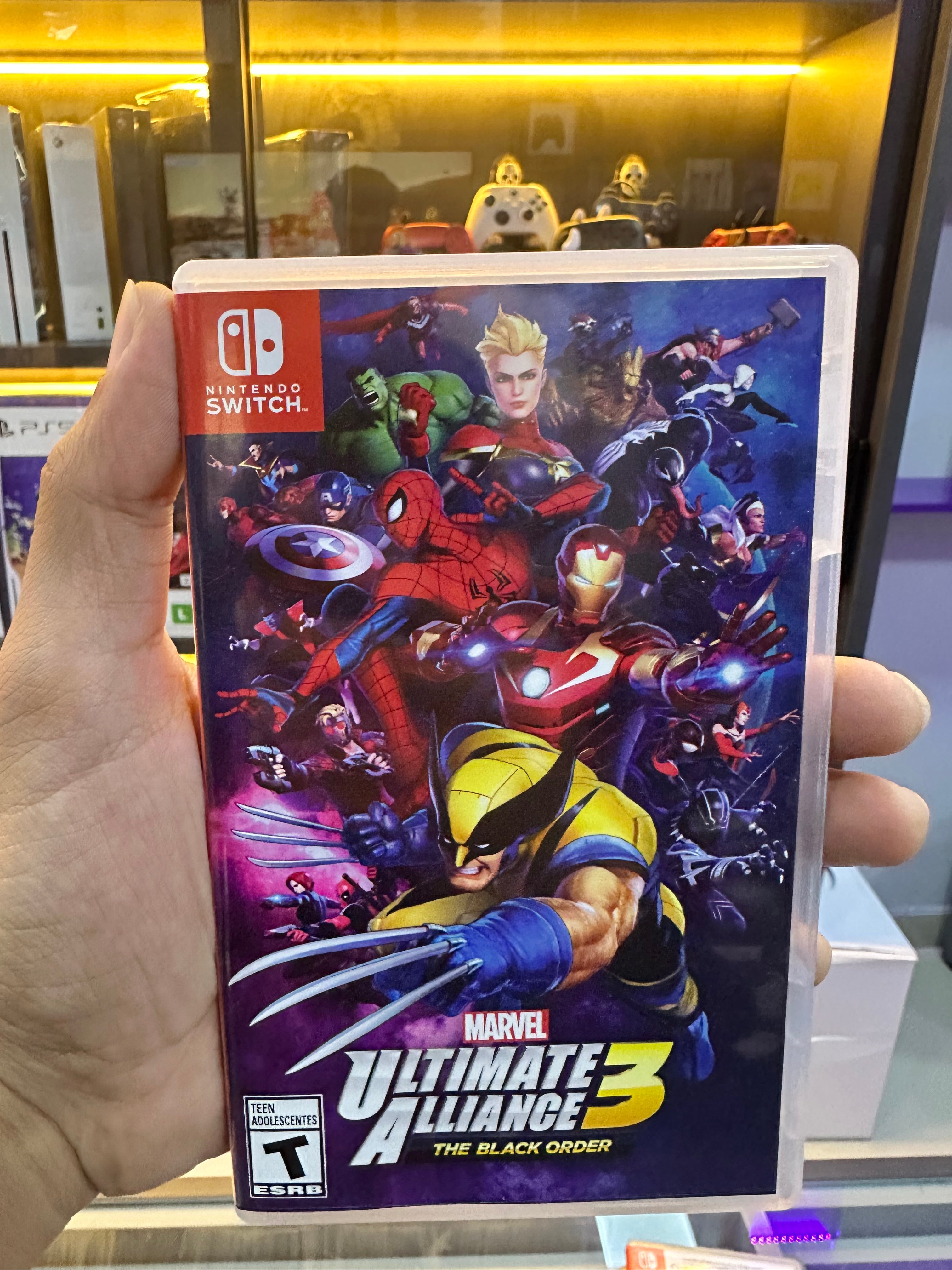 Marvel Ultimate Alliance 3: The Black Order - Nintendo Switch (seminovo)