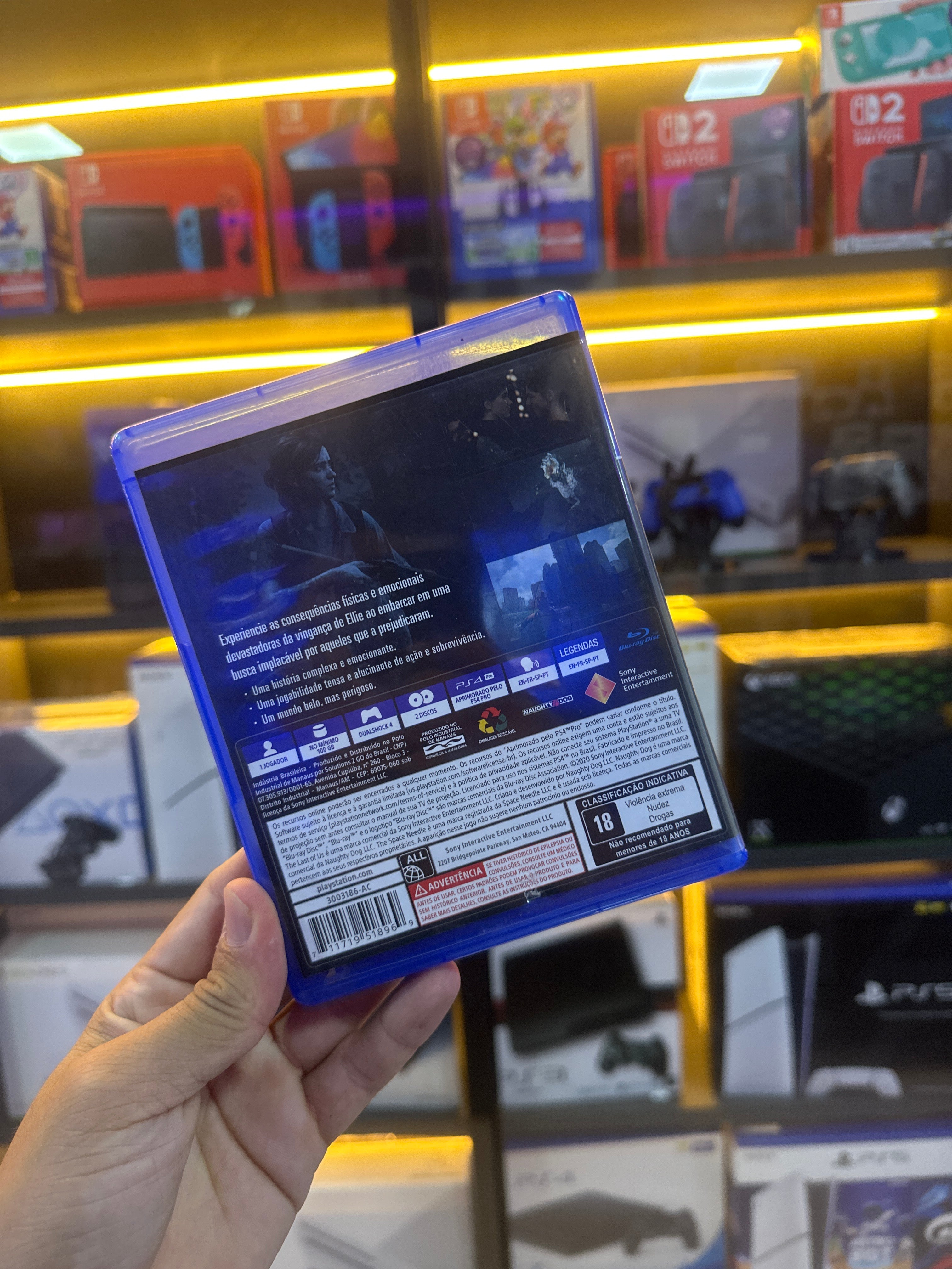 Jogo The Last Of Us Part Ii - Ps4 Sony (semi novo)