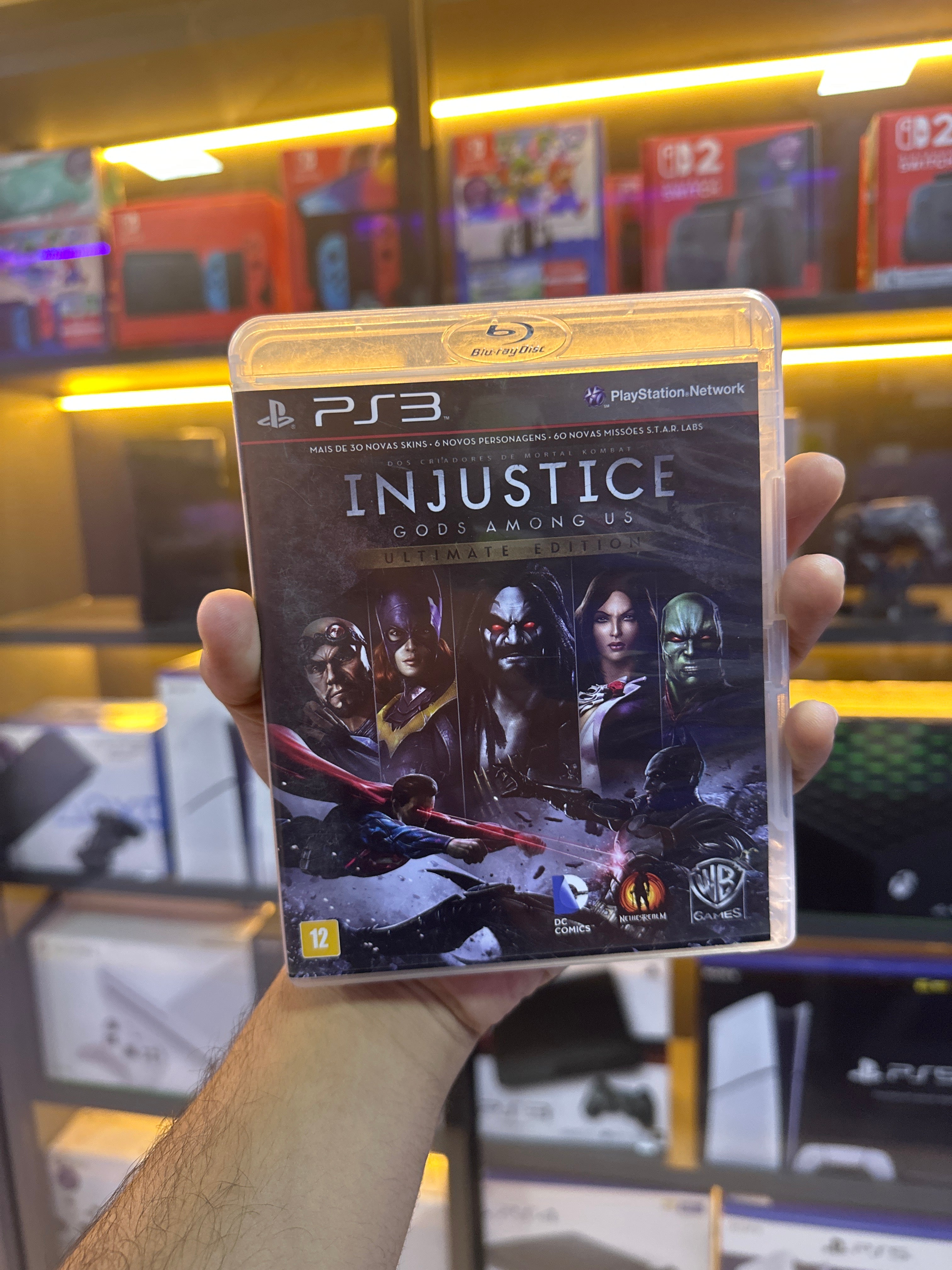 Injustice: Gods Among Us Ultimate Edition Ps3 ( semi novo)
