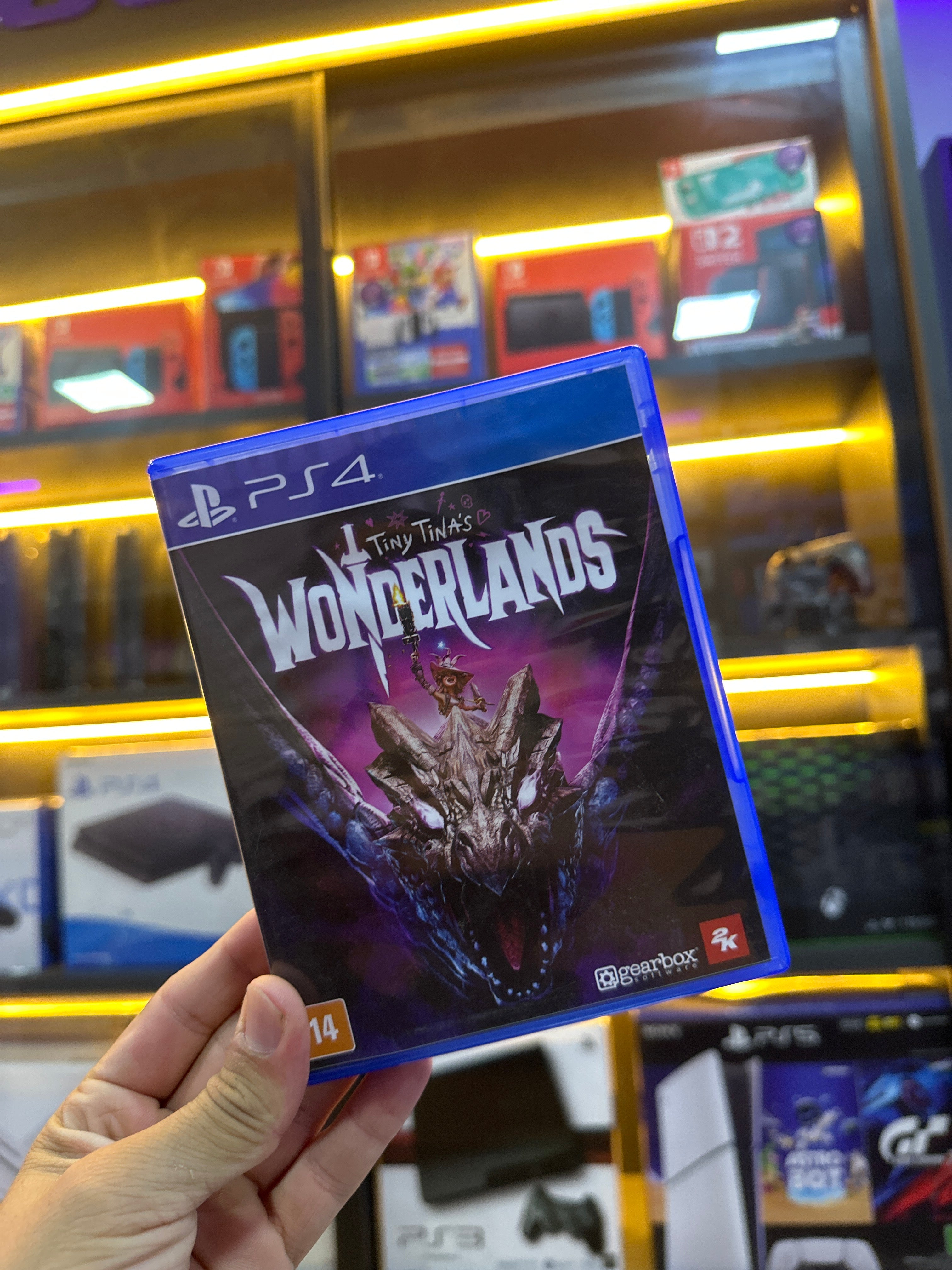 Jogo Tiny Tina´s Wonderlands - Ps4 (seminovo)