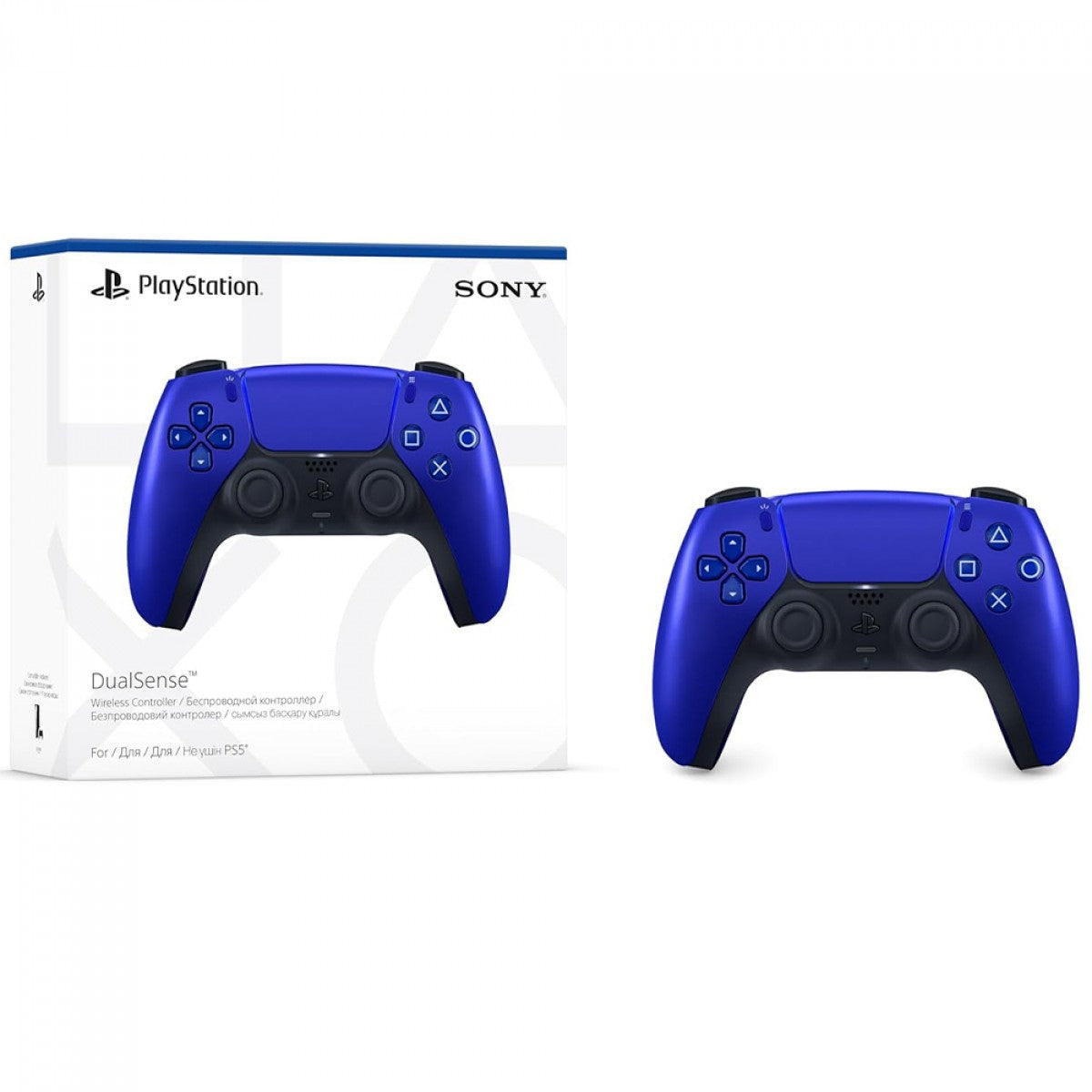 Controle Sony DualSense PS5, Sem Fio, Cobalt Blue
